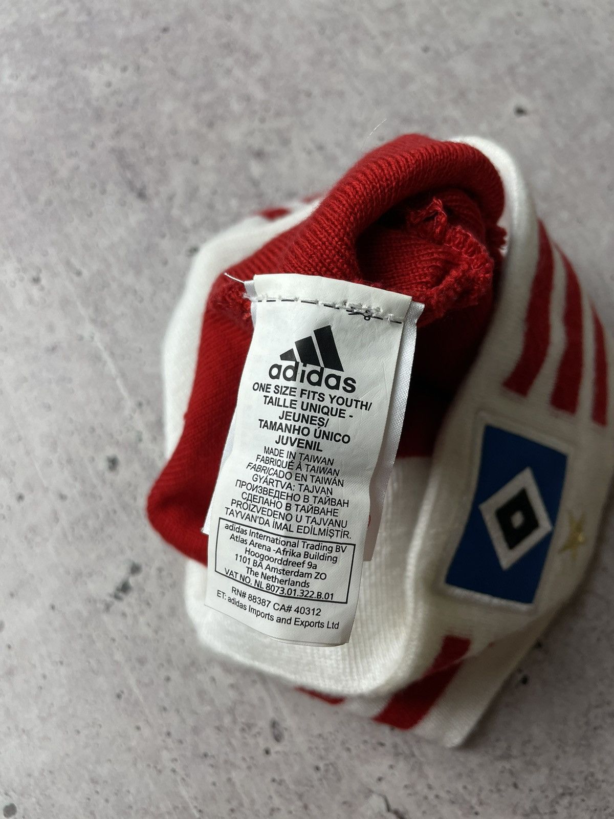 Adidas × Vintage HSV Hamburg Adidas Vintage Soccer Germany Size ONE SIZE - 6 Thumbnail