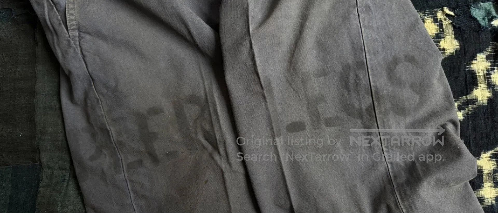Visvim VISVIM 21AW DMGD PEERLESS CHINO PANTS. Size US 26 / EU 42 - 5 Thumbnail