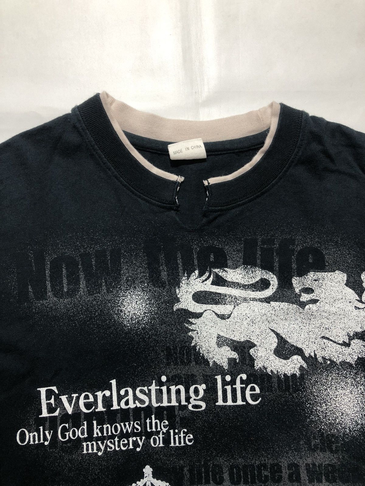 If Six Was Nine Japan Gothic Poem Double Layer Rock Punk Style Size US M / EU 48-50 / 2 - 6 Thumbnail