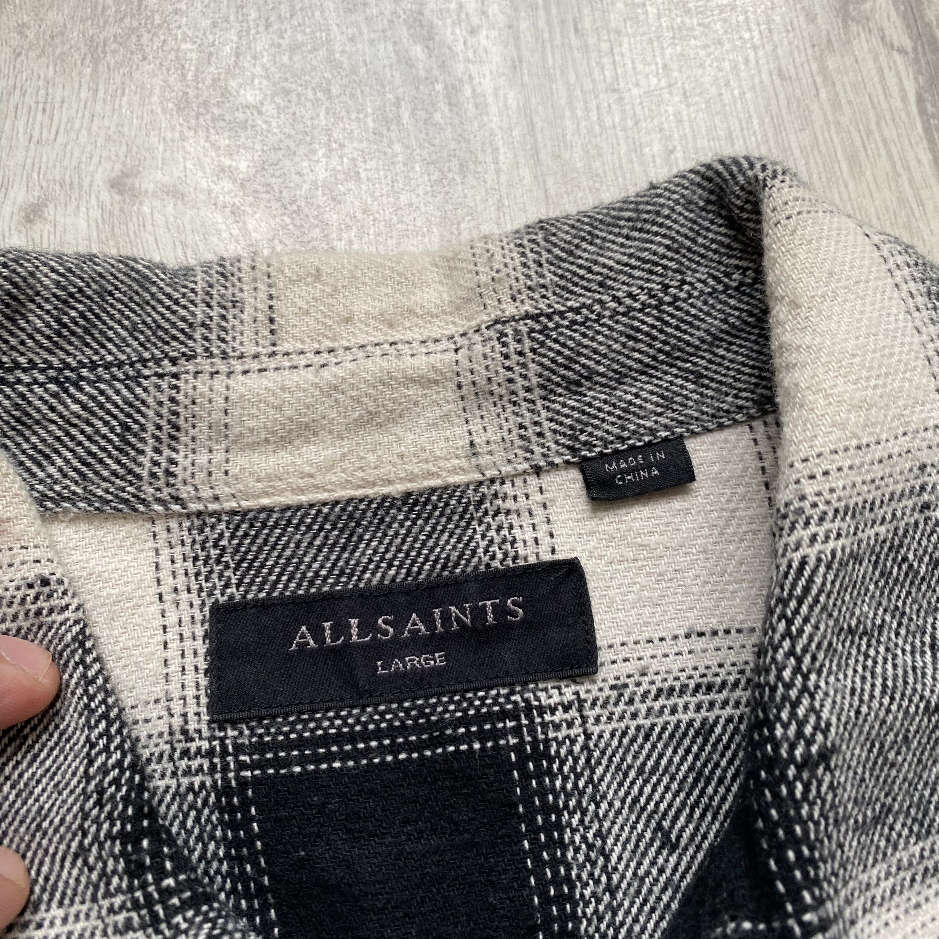 Allsaints Аllsaint flannel Heavy Shirt Button Ups Overshirt COS Size US M / EU 48-50 / 2 - 5 Thumbnail