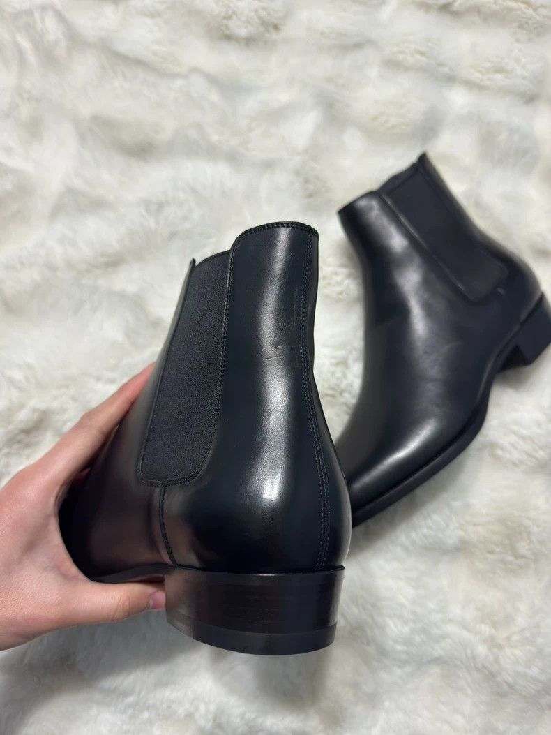 Saint Laurent Paris saint laurent parisBright leather Chelsea boots 2503-Nextar Size US 9 / EU 42 - 7 Thumbnail