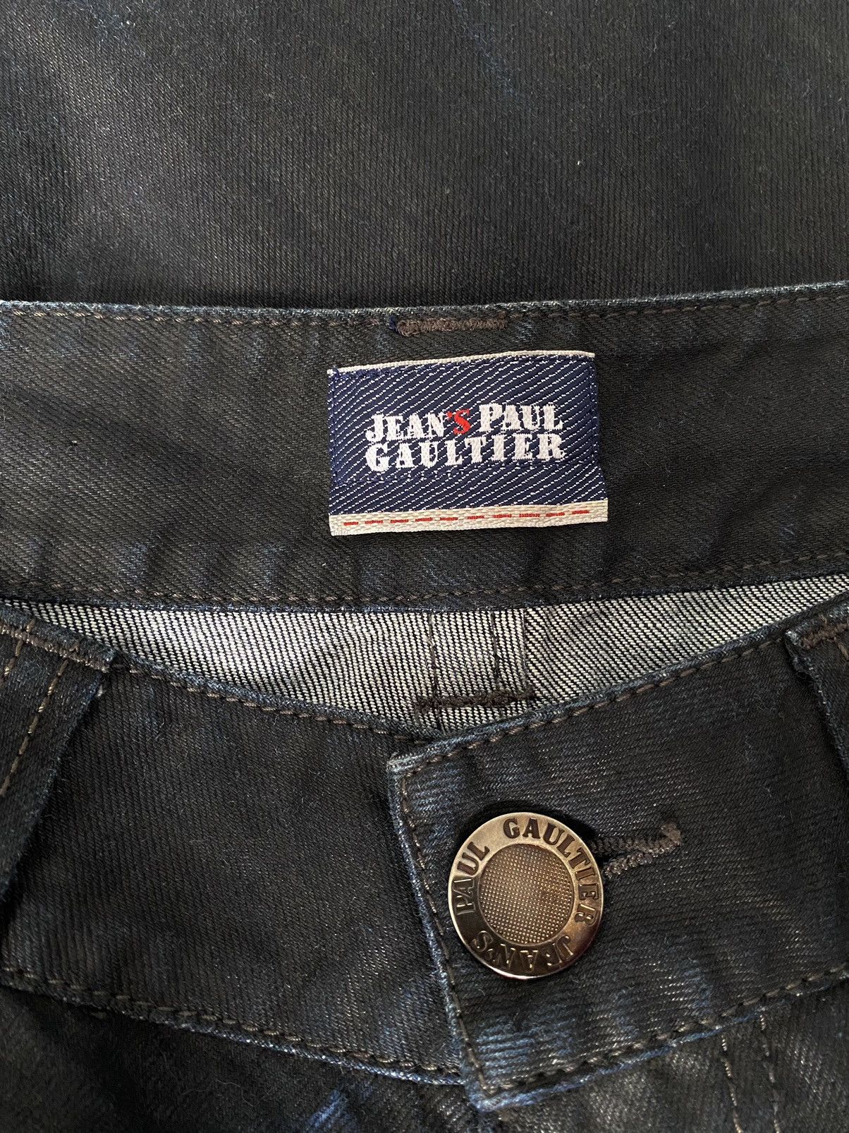 Jean Paul Gaultier Jean Paul Gaultier Waxed Denim Jeans Size:32 Size US 32 / EU 48 - 10 Thumbnail