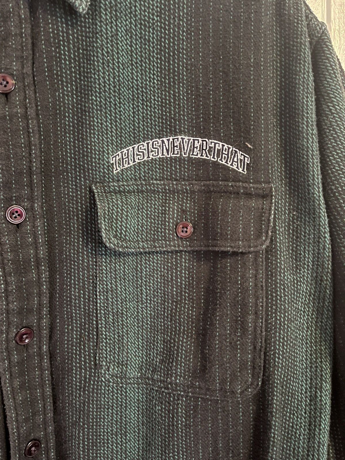 thisisneverthat Thisisneverthat Striped Flannel Shirt Size US M / EU 48-50 / 2 - 5 Thumbnail