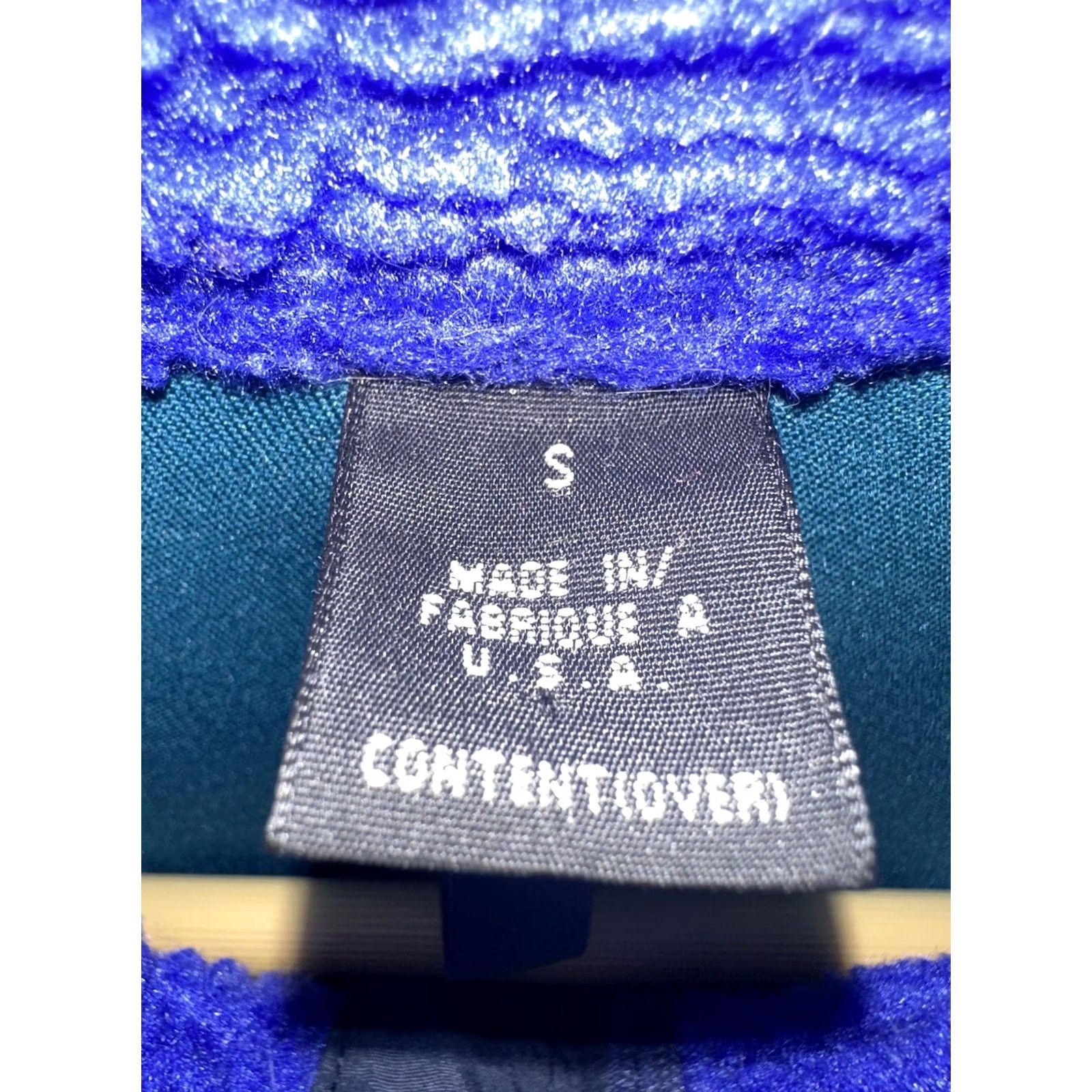 Patagonia VTG 90s Patagonia PEF Deep Pile Retro-X Full Zip Purple Blue Fleece Jacket S USA Size US S / EU 44-46 / 1 - 3 Thumbnail