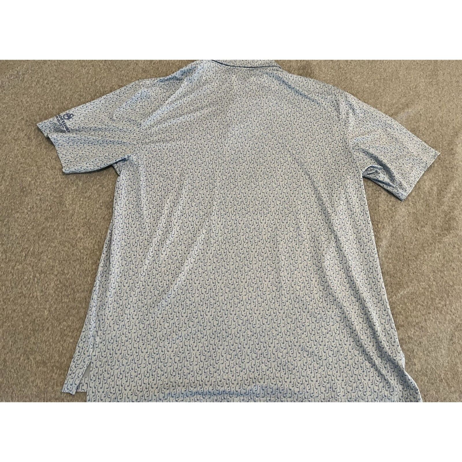 Peter Millar Peter Millar Summer Comfort Golf Polo Shirt Blue Mens Large Size US L / EU 52-54 / 3 - 5 Thumbnail