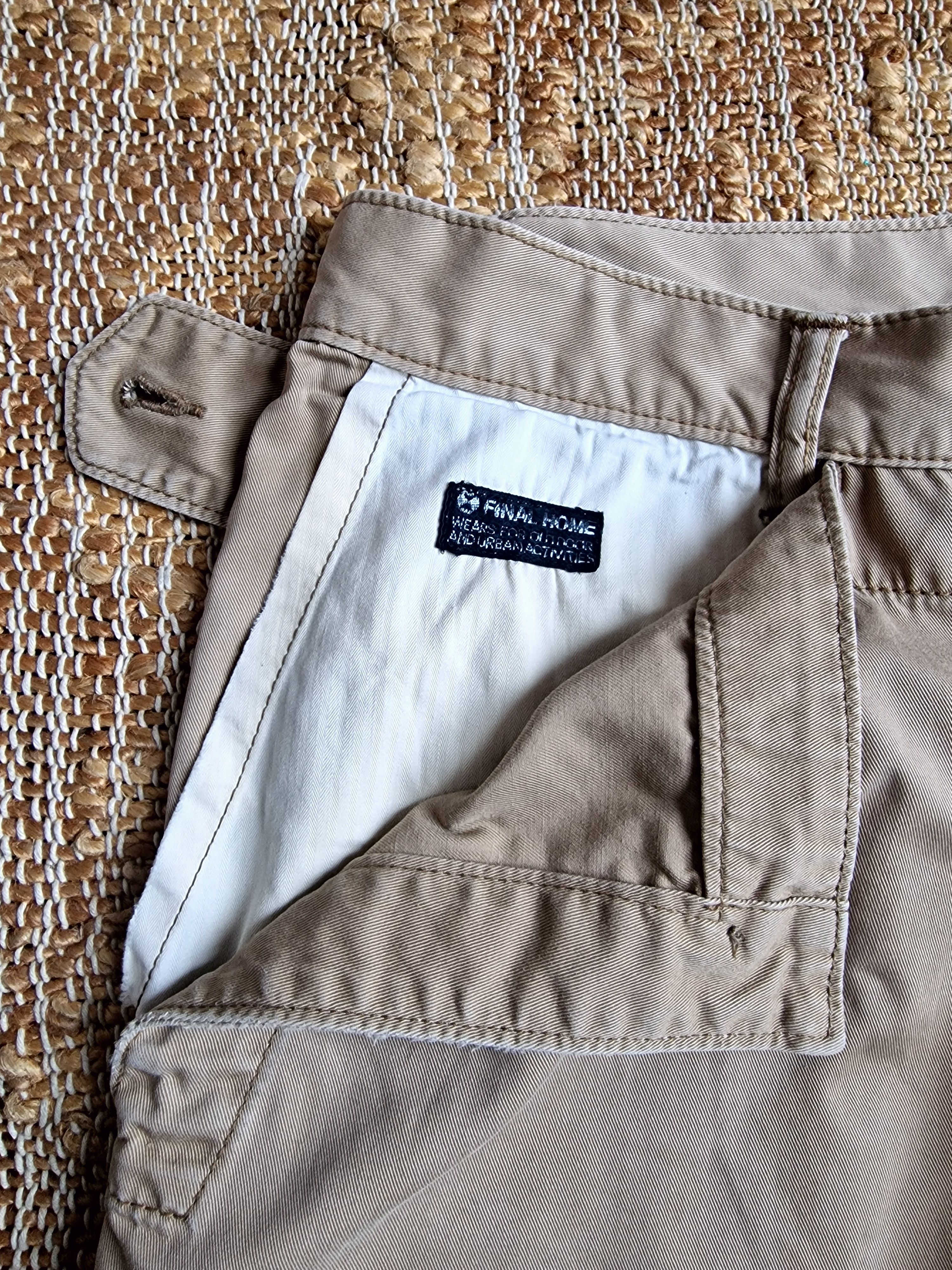 Final Home Final Home Tactical Cargo Pocket Miyake Trousers Pants Size US 28 / EU 44 - 5 Thumbnail