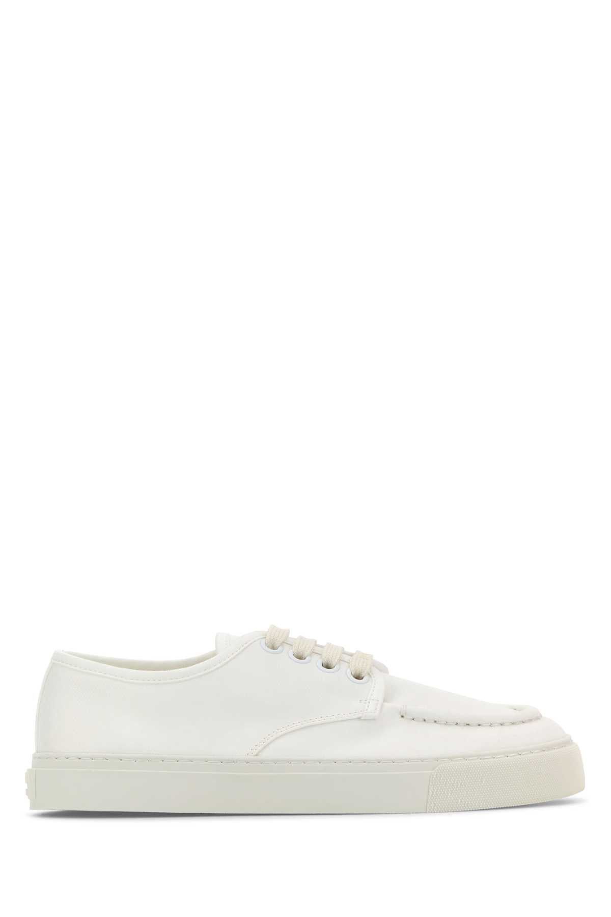 White Canvas Sneakers