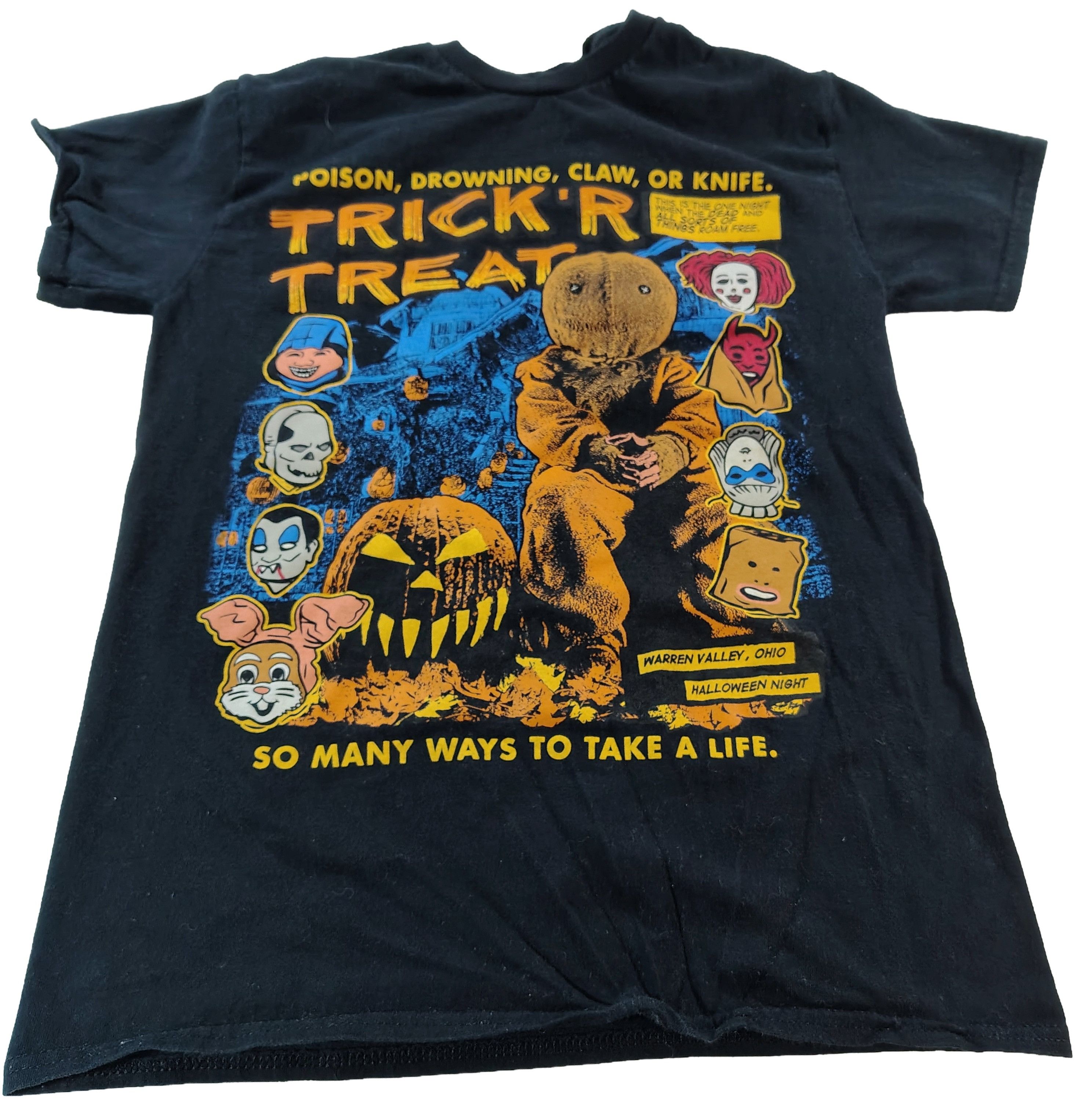 Other Men's "So Many Ways To Take A Life" Trick R Treat T-Shirt Size US S / EU 44-46 / 1 - 1 Thumbnail