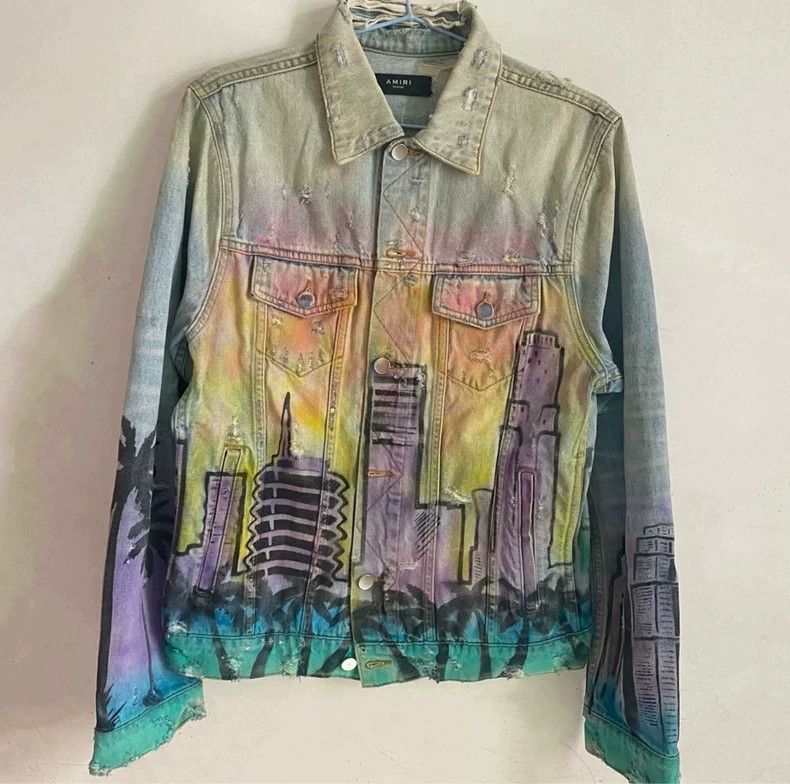 Amiri Amiri 19ss Metropolis Rendering Jacket 2501-Nextarrow Size US M / EU 48-50 / 2 - 1 Thumbnail