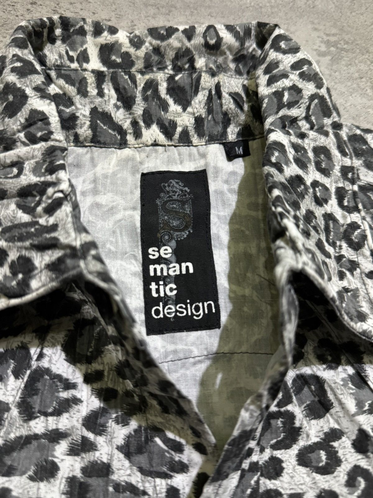 semanticdesign SEMANTICDESIGN LEOPARD IFSIXWASNINE STYLE SHIRT Size US M / EU 48-50 / 2 - 5 Thumbnail