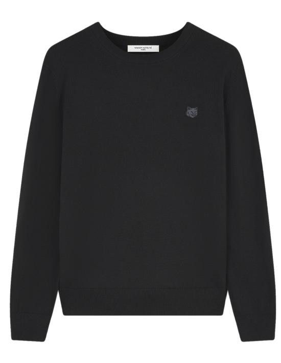 Maison Kitsune MAISON KITSUNE Men Sweater LM00811KT1036 P199 Black Size US XL / EU 56 / 4 - 1 Thumbnail