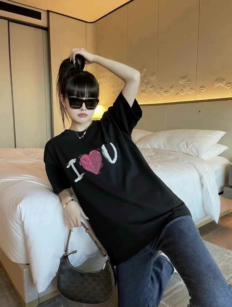 Balenciaga Balenciaga I Love U Black Sabotage Short Sleeve 2504-Nextar Size US XXS / EU 40 - 8 Thumbnail
