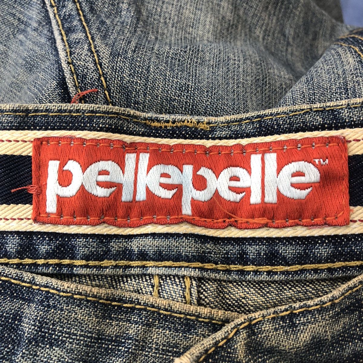 Pelle Pelle PELLE PELLE By Marc Buchanan Baggie Denim Pants Size US 36 / EU 52 - 6 Thumbnail