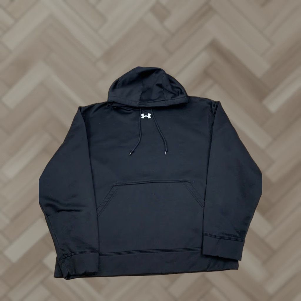 Under Armour Under Armour Black Hoodie M Solid Logo Casual Activewear Gym Size US M / EU 48-50 / 2 - 1 Thumbnail