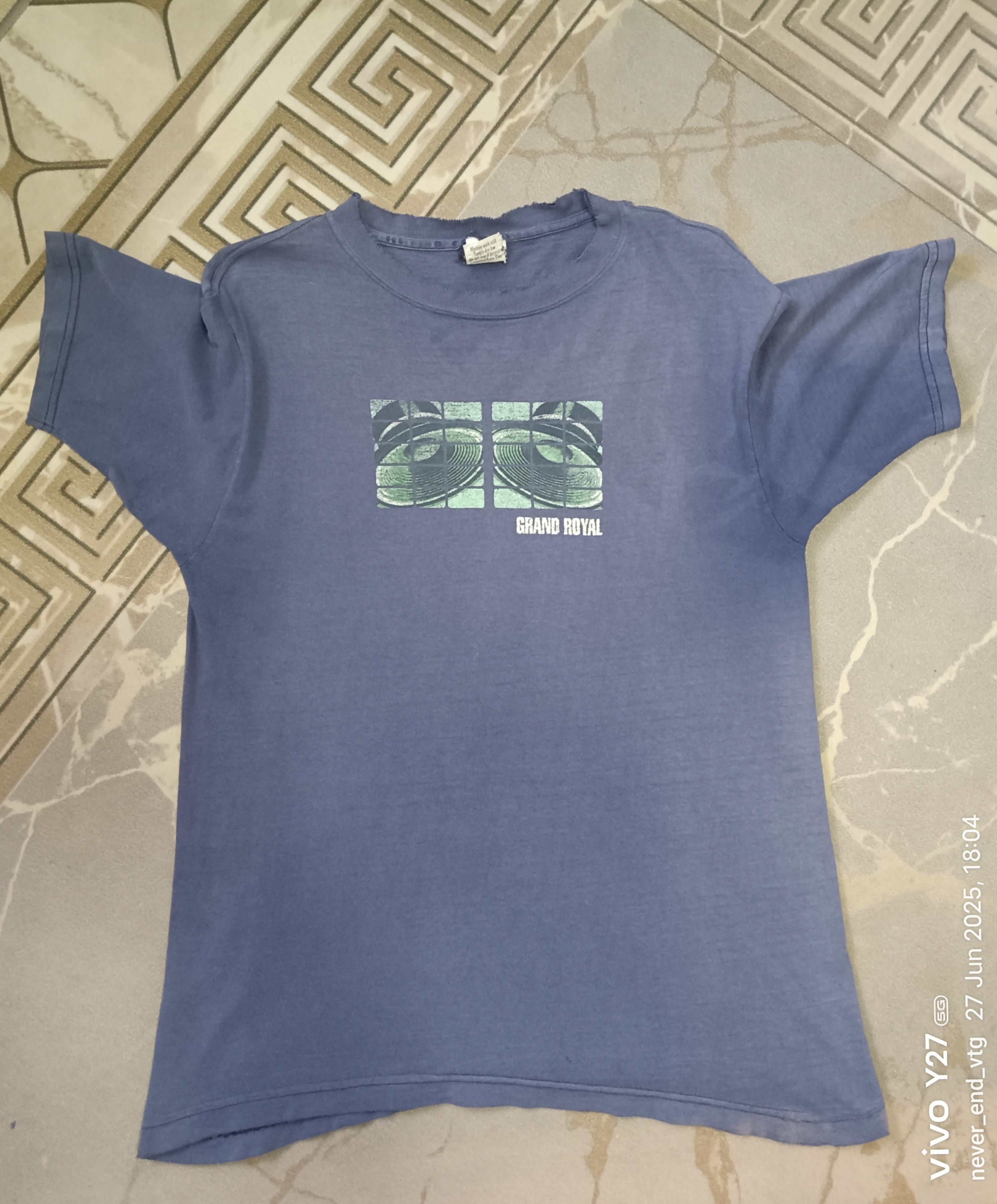 Band Tees × Vintage VINTAGE GRAND ROYAL RECORD BEASTIE BOYS Size US M / EU 48-50 / 2 - 1 Thumbnail