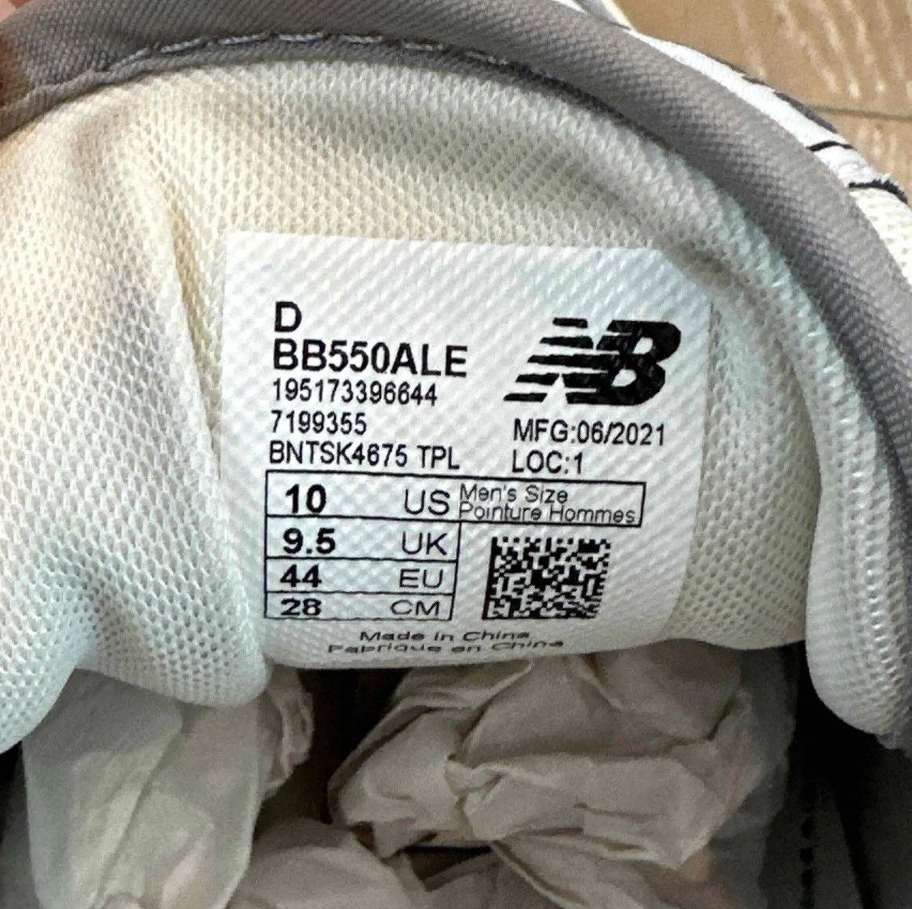 Aime Leon Dore × New Balance New Balance 550 Aime Leon Dore White Grey Size US 10 / EU 43 - 7 Thumbnail