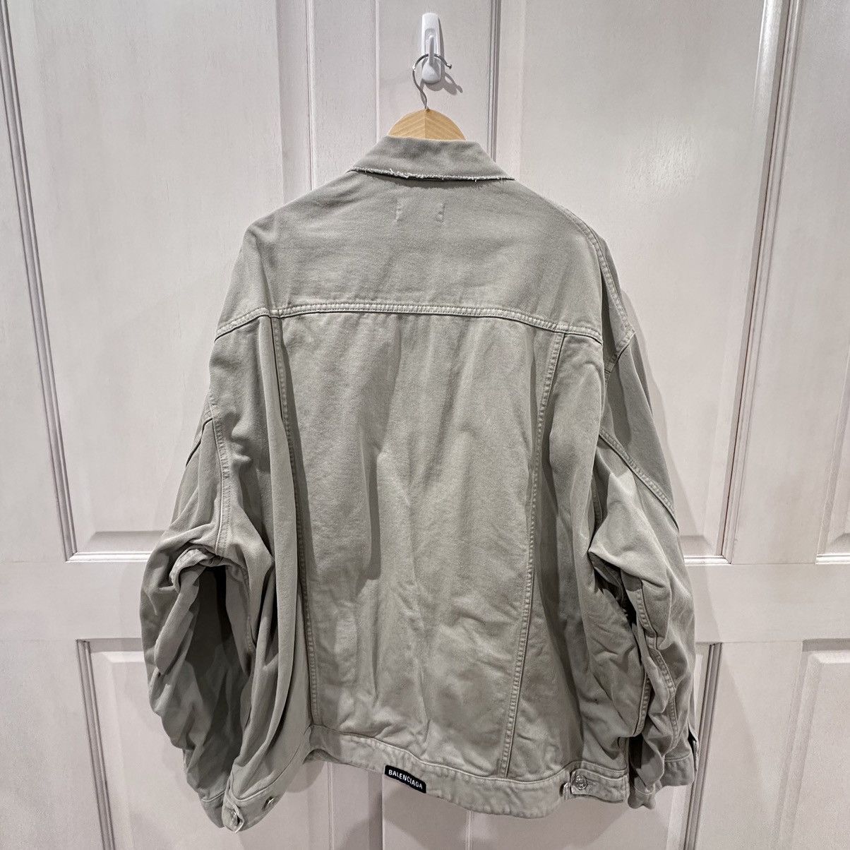 Balenciaga Balenciaga Denim Jacket Size US L / EU 52-54 / 3 - 3 Thumbnail