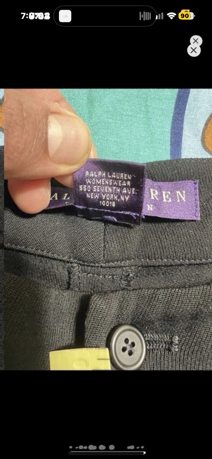 ***FINAL DROP***RARE RALPH LAUREN PURPLE LABEL RIDE PANT 32