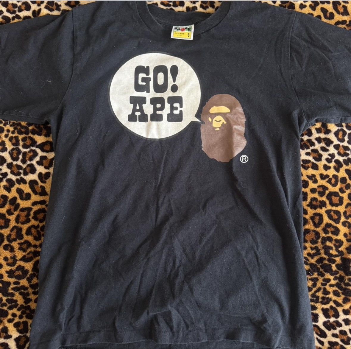 Bape “Go Ape” bape Tee Size US S / EU 44-46 / 1 - 1 Thumbnail