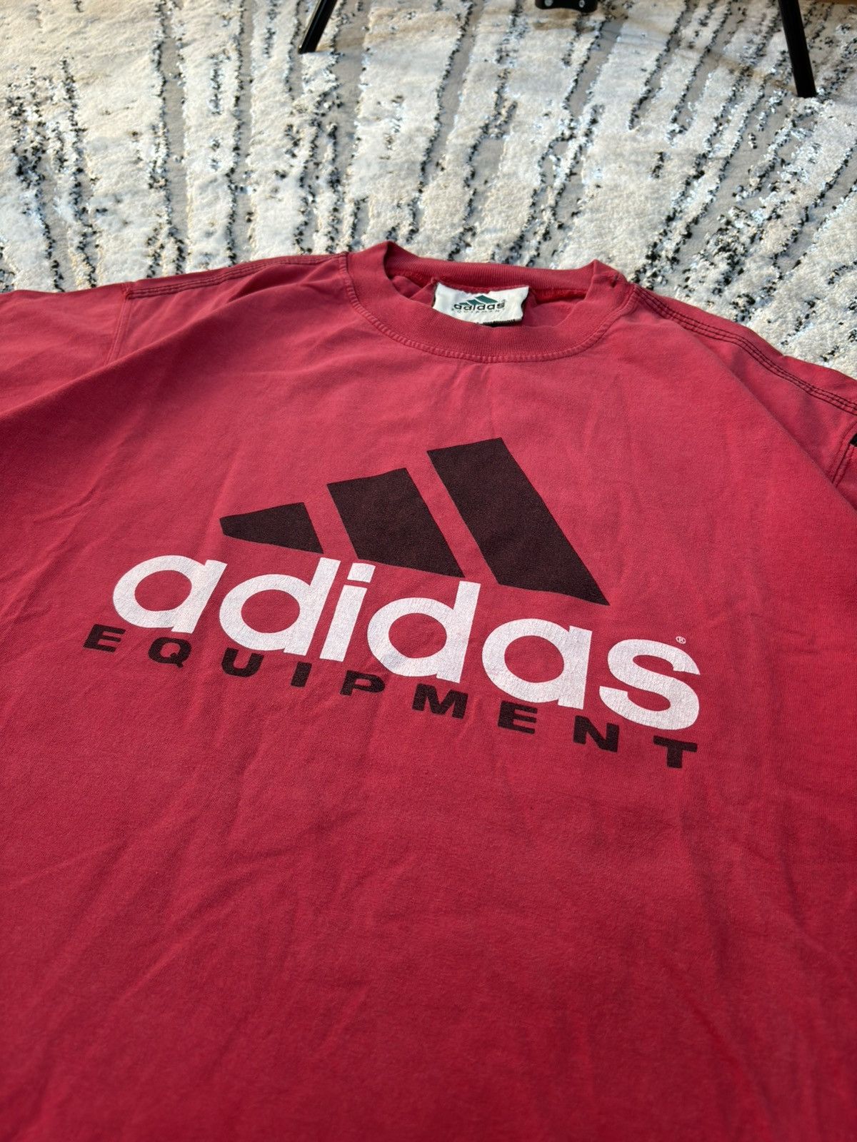 Adidas × Vintage 🛶 ADIDAS EQUIPMENT VINTAGE TEE RETRO T-SHIRT Gorpcore skate Size US M / EU 48-50 / 2 - 2 Thumbnail