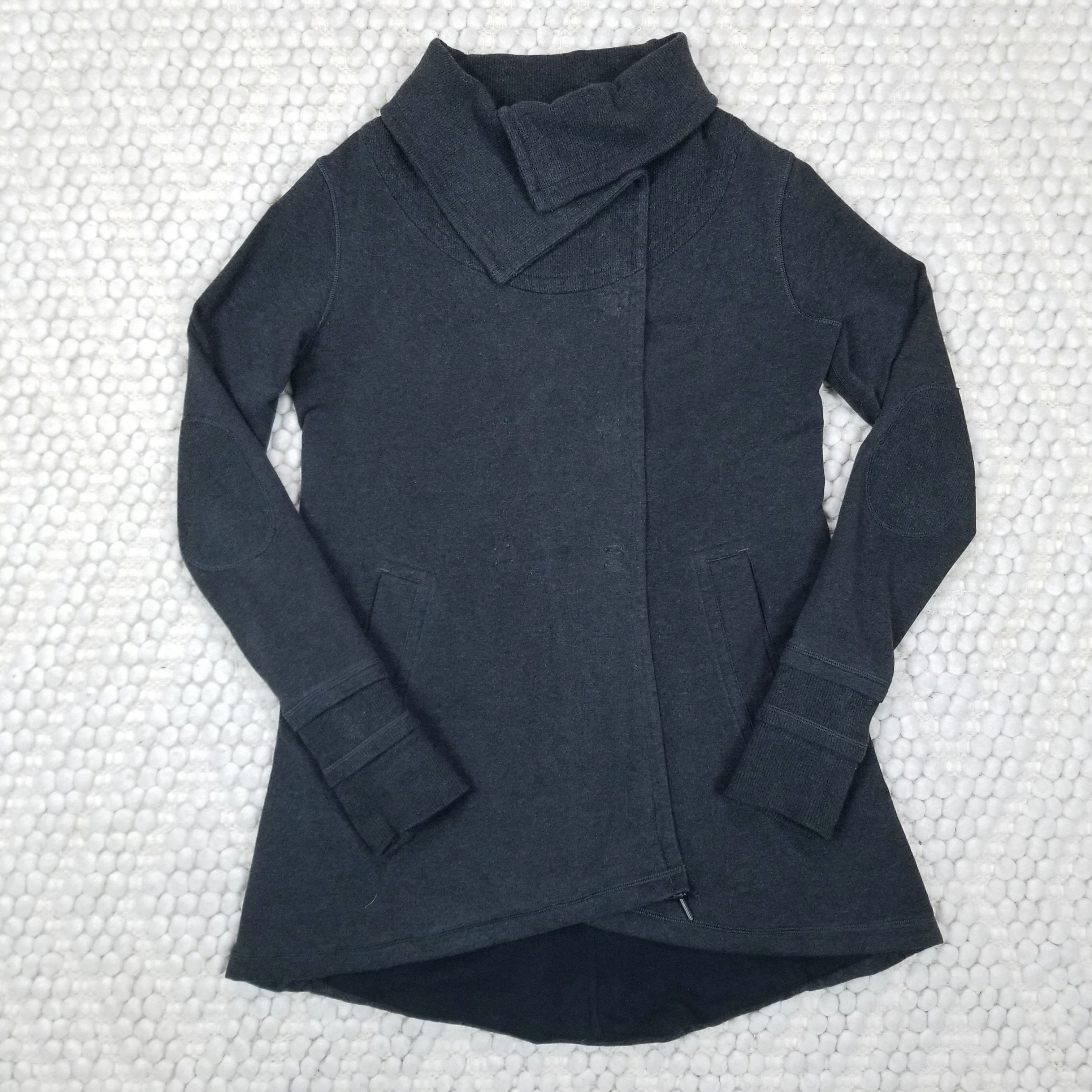 Lululemon Lululemon Gratitude Wrap Heathered Black Size S / US 4 / IT 40 - 7 Thumbnail