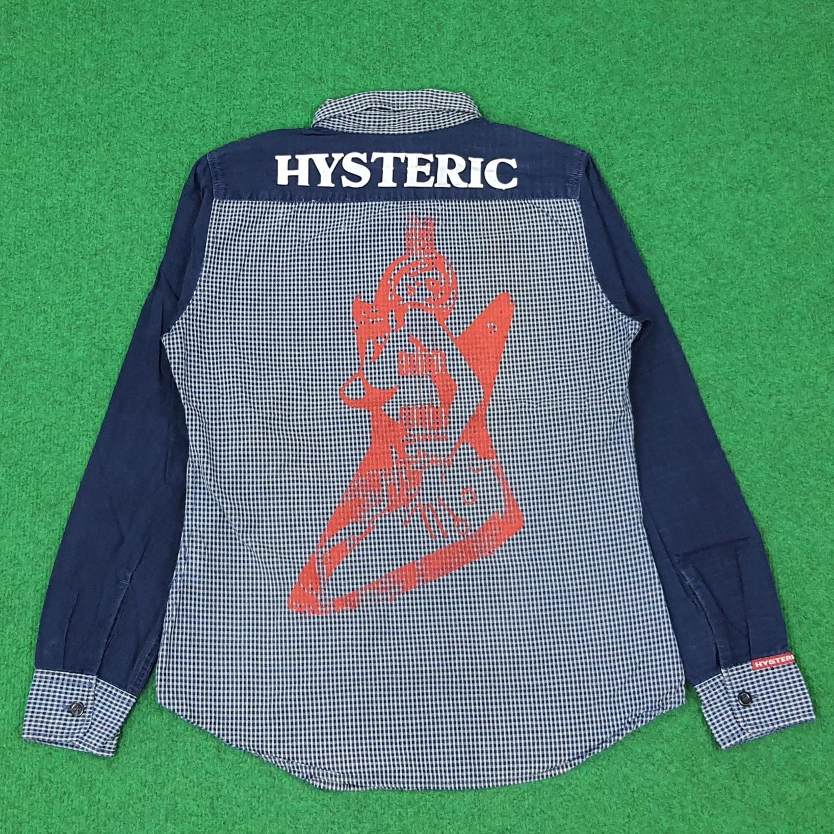 Hysteric Glamour Vintage Hysteric Glamour Japan Custom Logo Shirt C239N14 Size US S / EU 44-46 / 1 - 1 Thumbnail