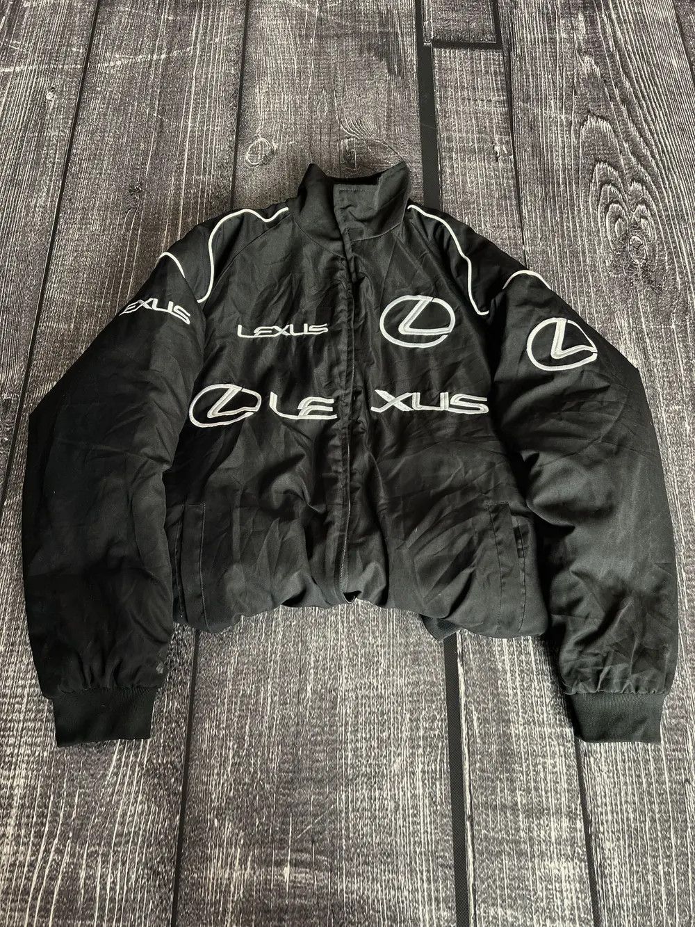 Ferrari VTG Luxury Balenciaga Style Lexus Bomber Jacket 90s Size US XL / EU 56 / 4 - 1 Thumbnail