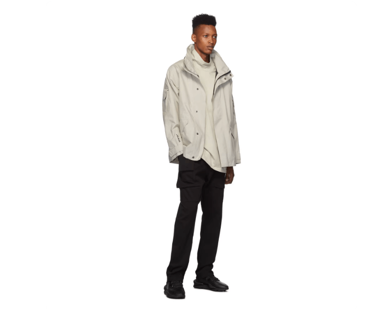 Rick Owens Drkshdw Rick Owens Men's Black Cotton Tapered Cargo Pants Size US 30 / EU 46 - 2 Thumbnail