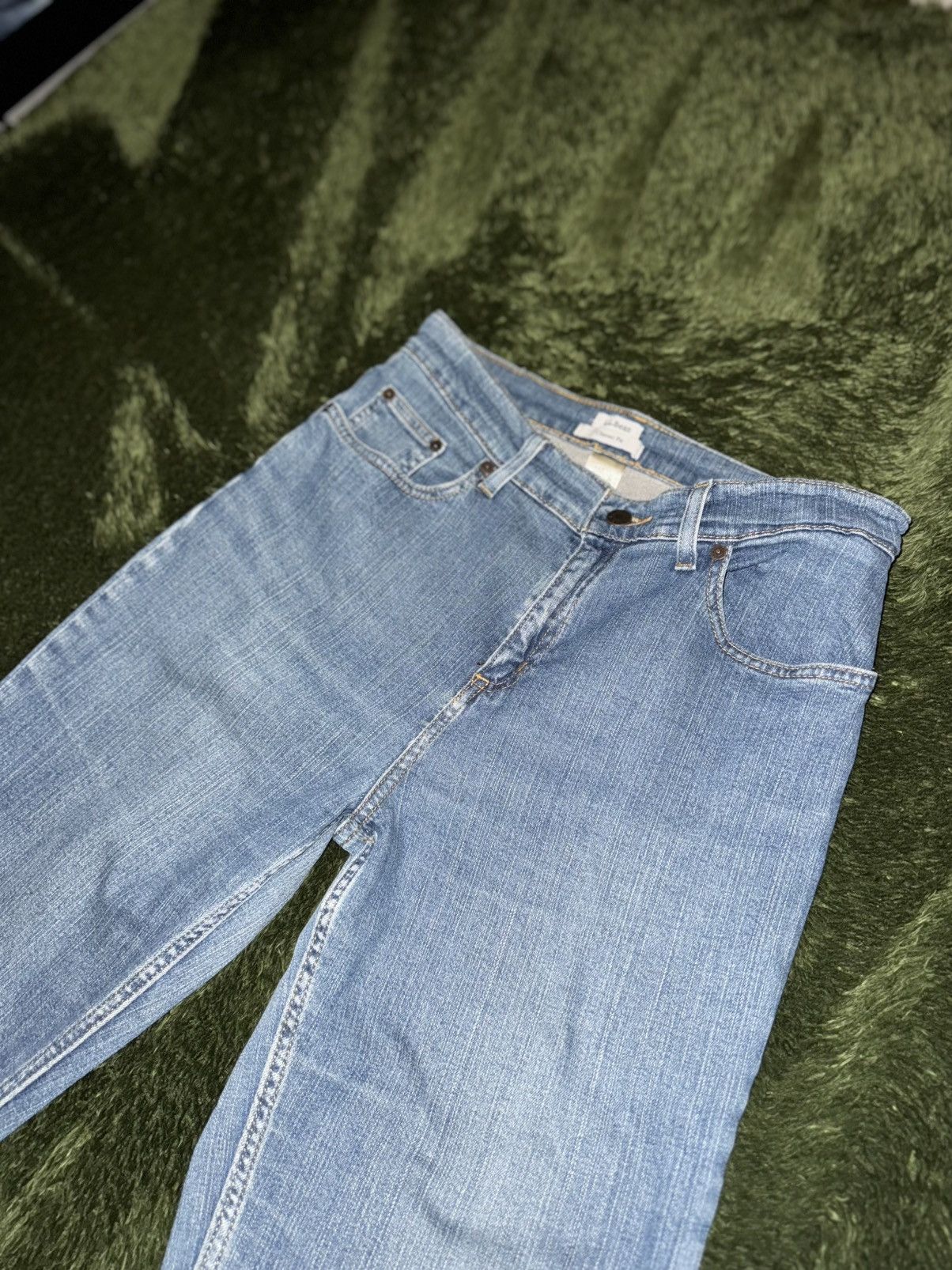 L.L. Bean L.L.Bean Japan Classic Fit Vintage Washed Denim Pants Indigo Size US 30 / EU 46 - 5 Thumbnail