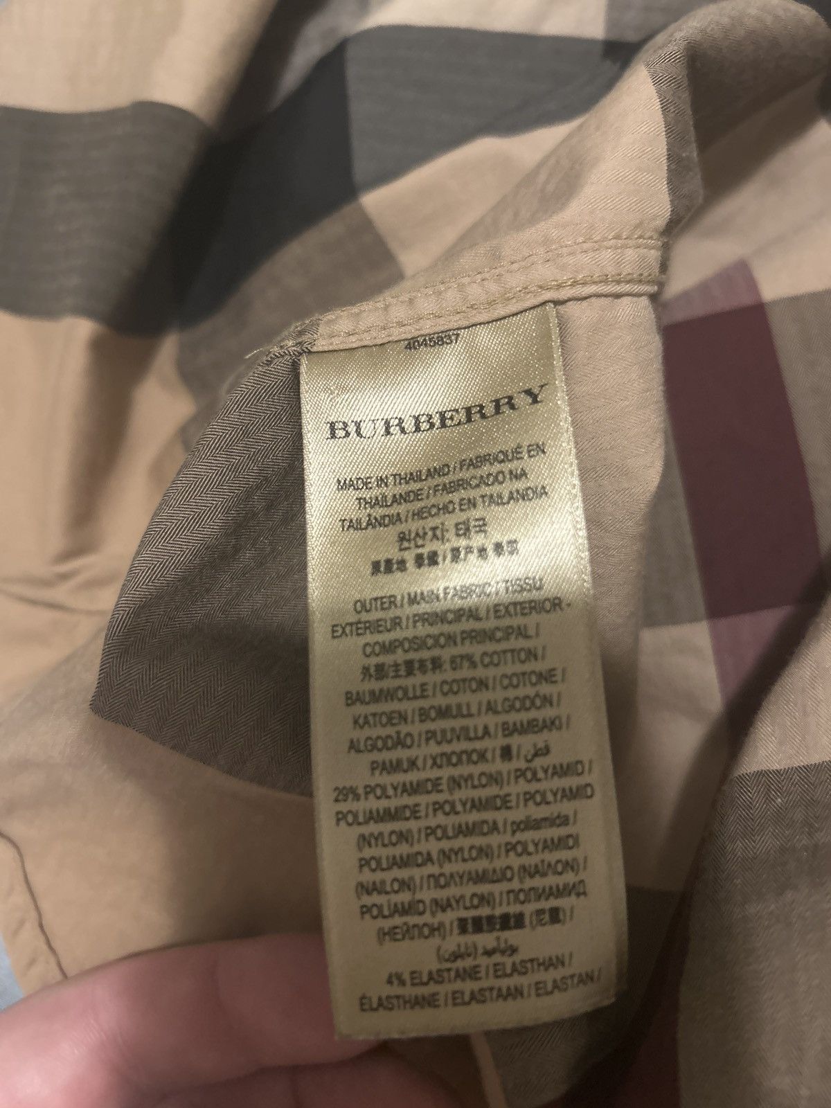 Burberry Burberry Classic Plaid Shortsleeved Button Up Size US M / EU 48-50 / 2 - 9 Thumbnail