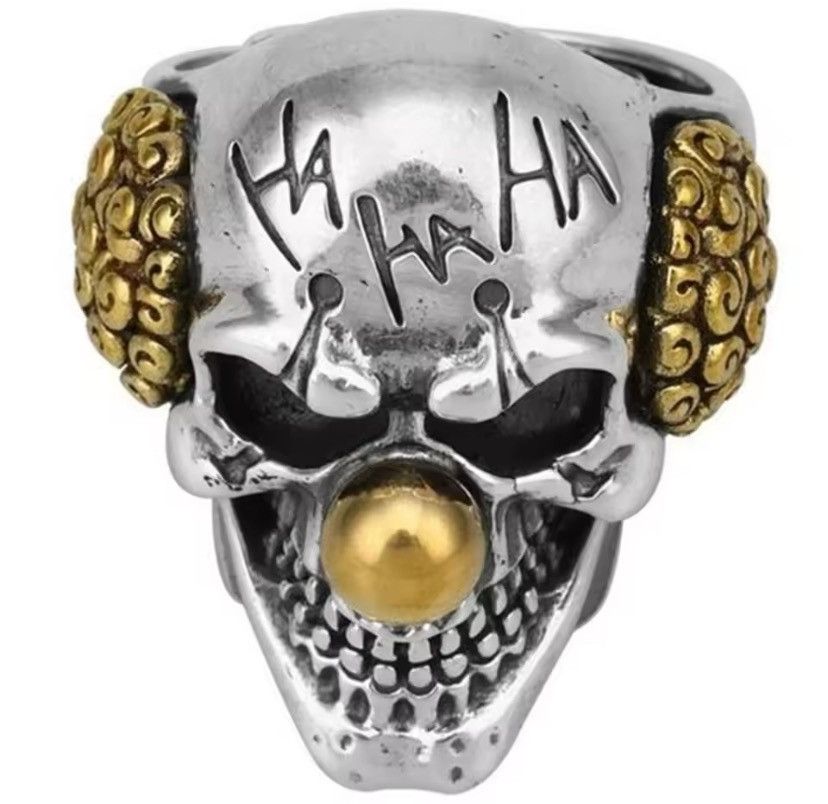 Jewelry × Vintage Vintage Clown HAHA Ring Size ONE SIZE - 1 Thumbnail