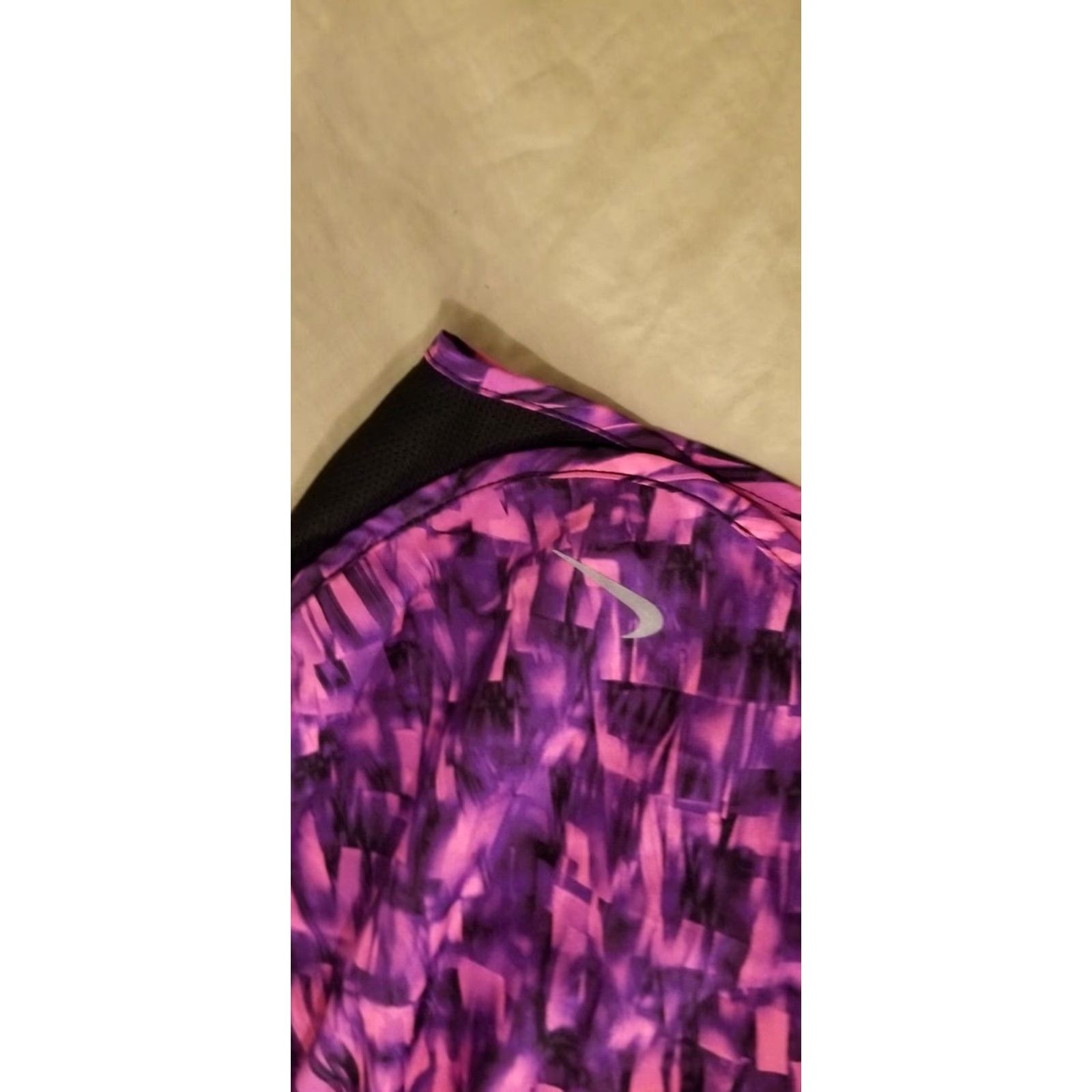 Nike Nike Shorts Womens S Small Purple Athletic Gym Workout Size 28" / US 6 / IT 42 - 2 Thumbnail