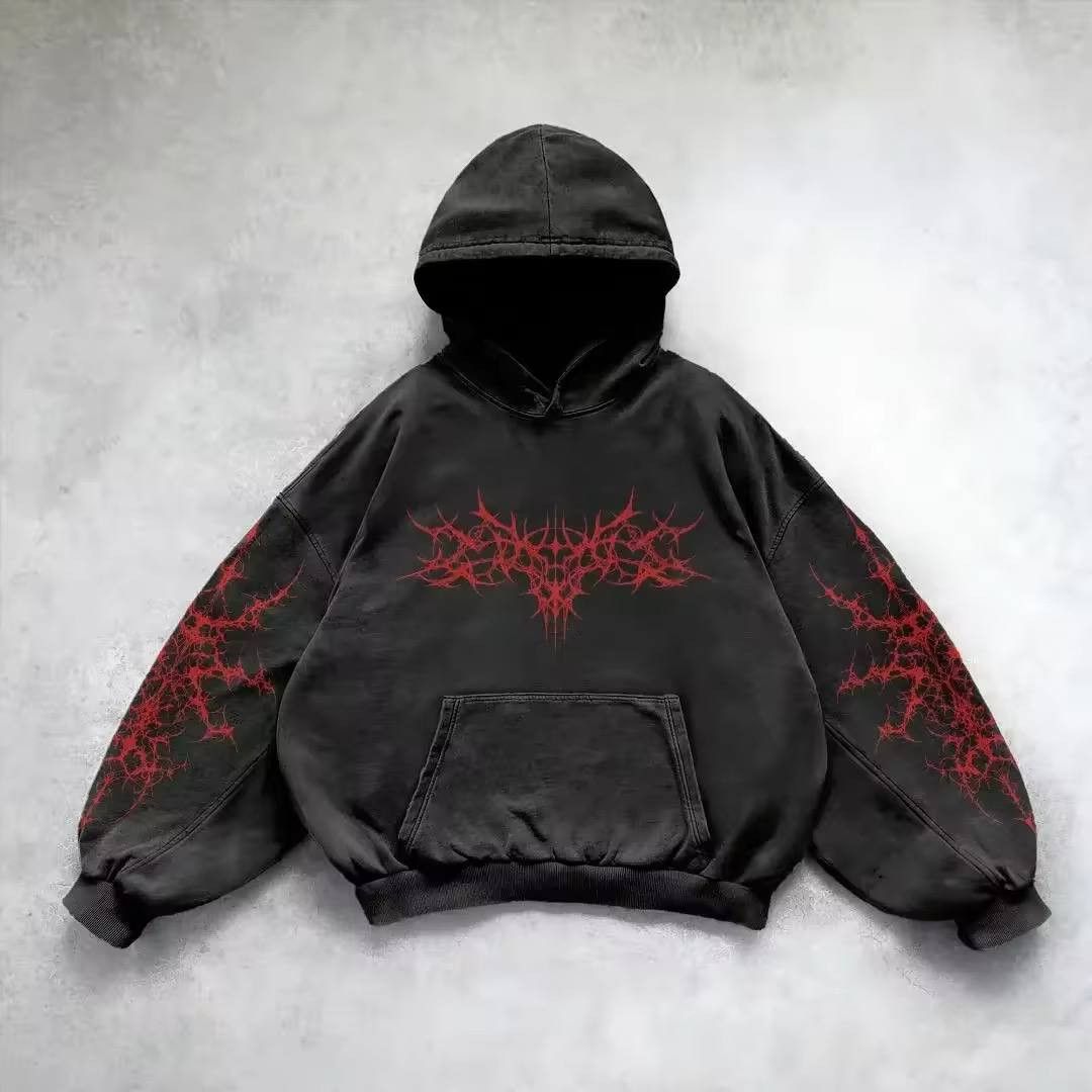 Japanese Brand × Vintage street sweatshirt y2k Size US XL / EU 56 / 4 - 1 Thumbnail