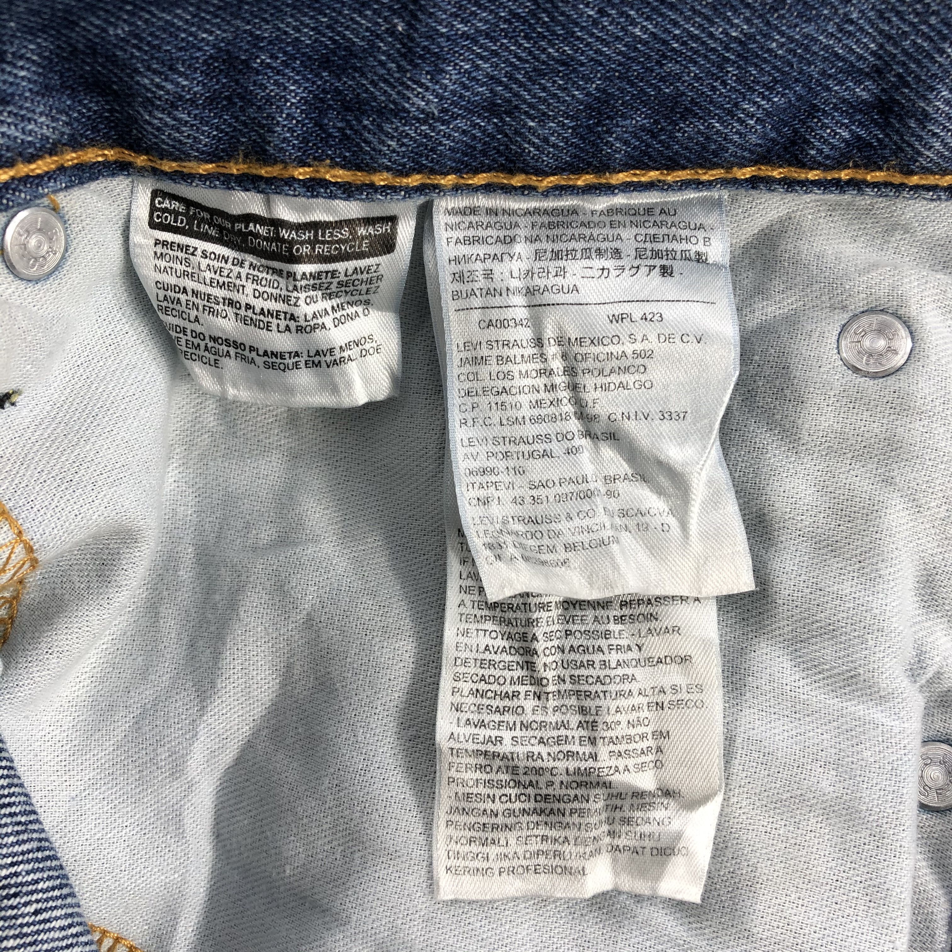 Levi's Vintage Medium Wash Levis 505 Jeans-JM1035 Size US 44 / EU 60 - 9 Thumbnail