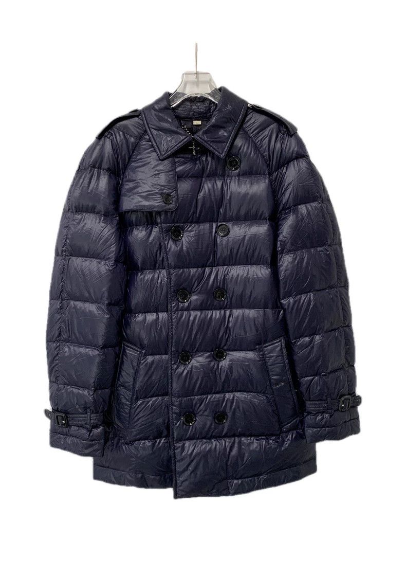 Burberry Burberry Double-Breasted Mid-Length Down Coat Size US M / EU 48-50 / 2 - 1 Thumbnail