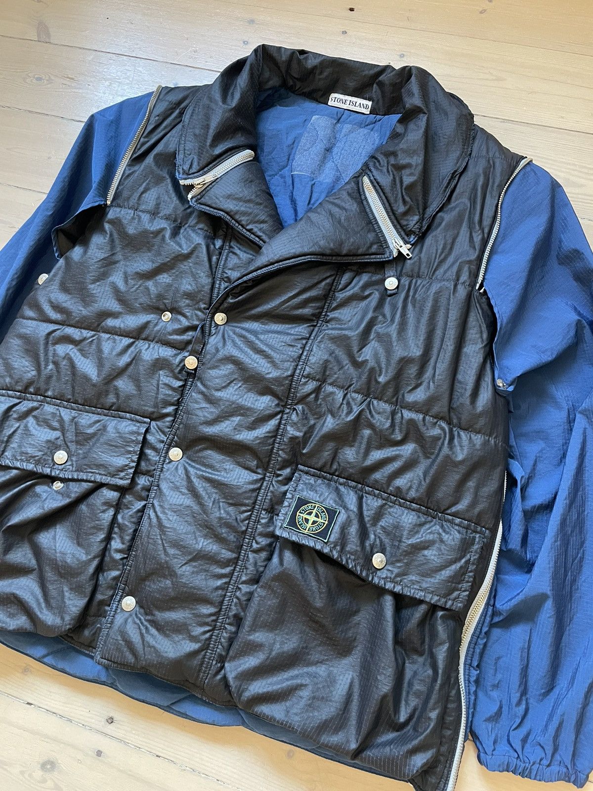 Stone Island Stone Island 1988 ripstop vest Size US XL / EU 56 / 4 - 3 Thumbnail