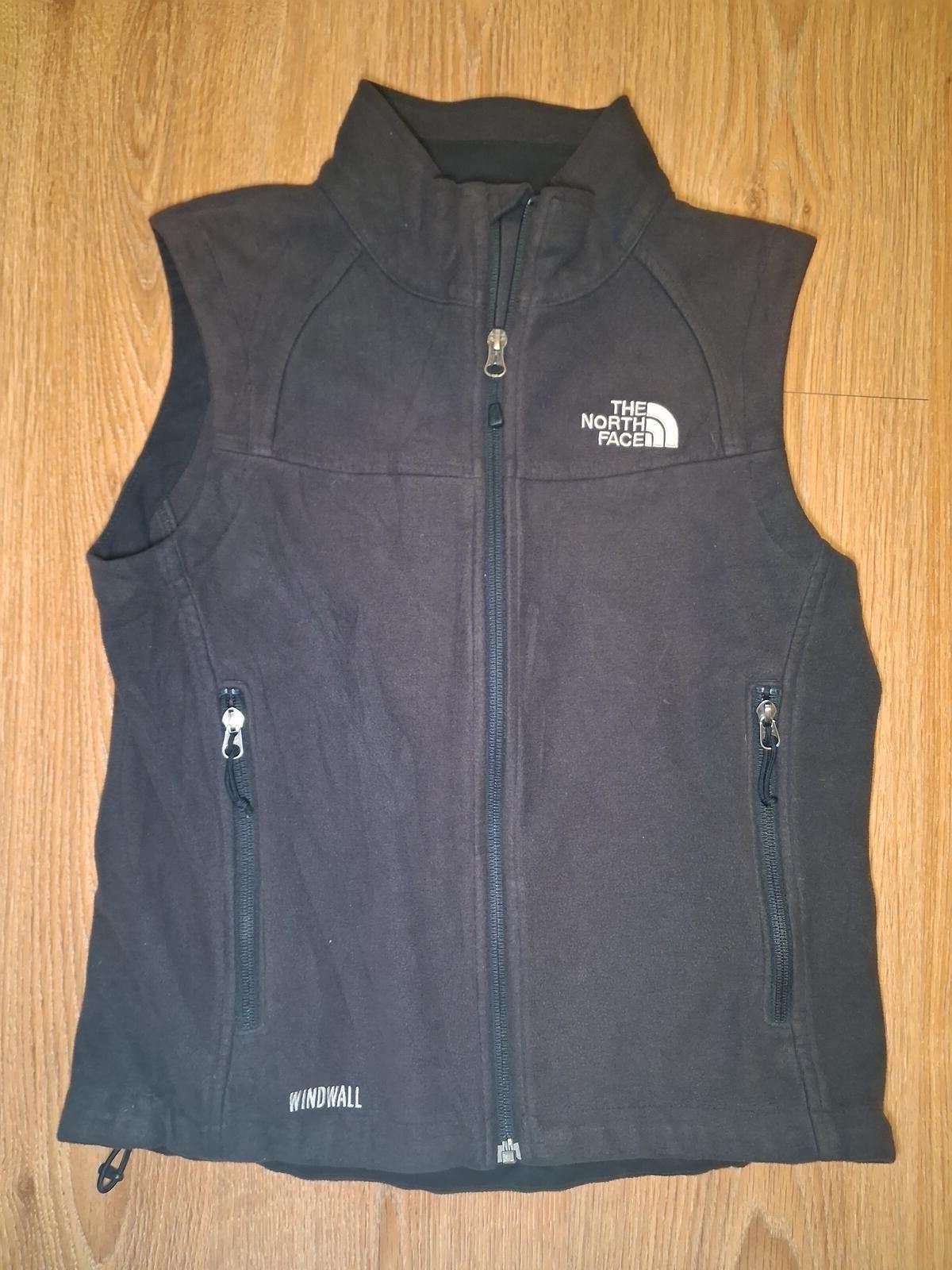 The North Face North Face Fleece Vest Womens Small Black Full Zip Windwall Size S / US 4 / IT 40 - 1 Thumbnail