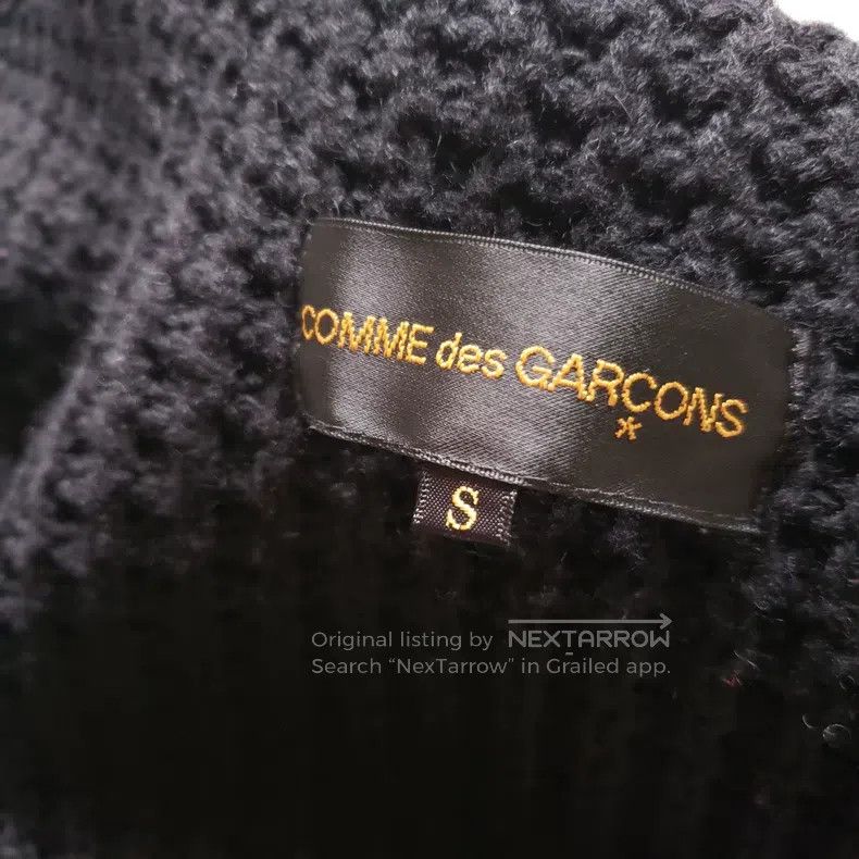 Comme des Garcons Comme Des Garcons Complete Circle Thick Hand-Knit Sweater Size S / US 4 / IT 40 - 6 Thumbnail