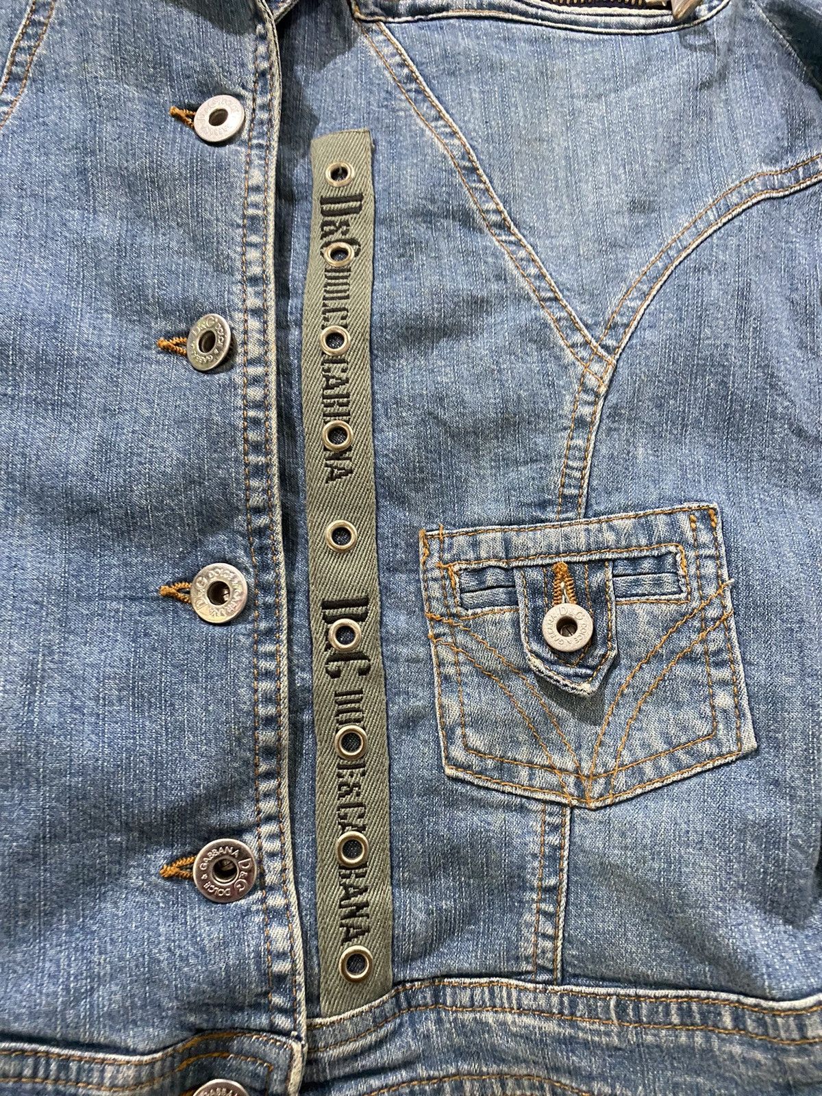 Dolce & Gabbana 2003 DG Bondage parachute O ring Crop Jacket Size S / US 4 / IT 40 - 9 Thumbnail