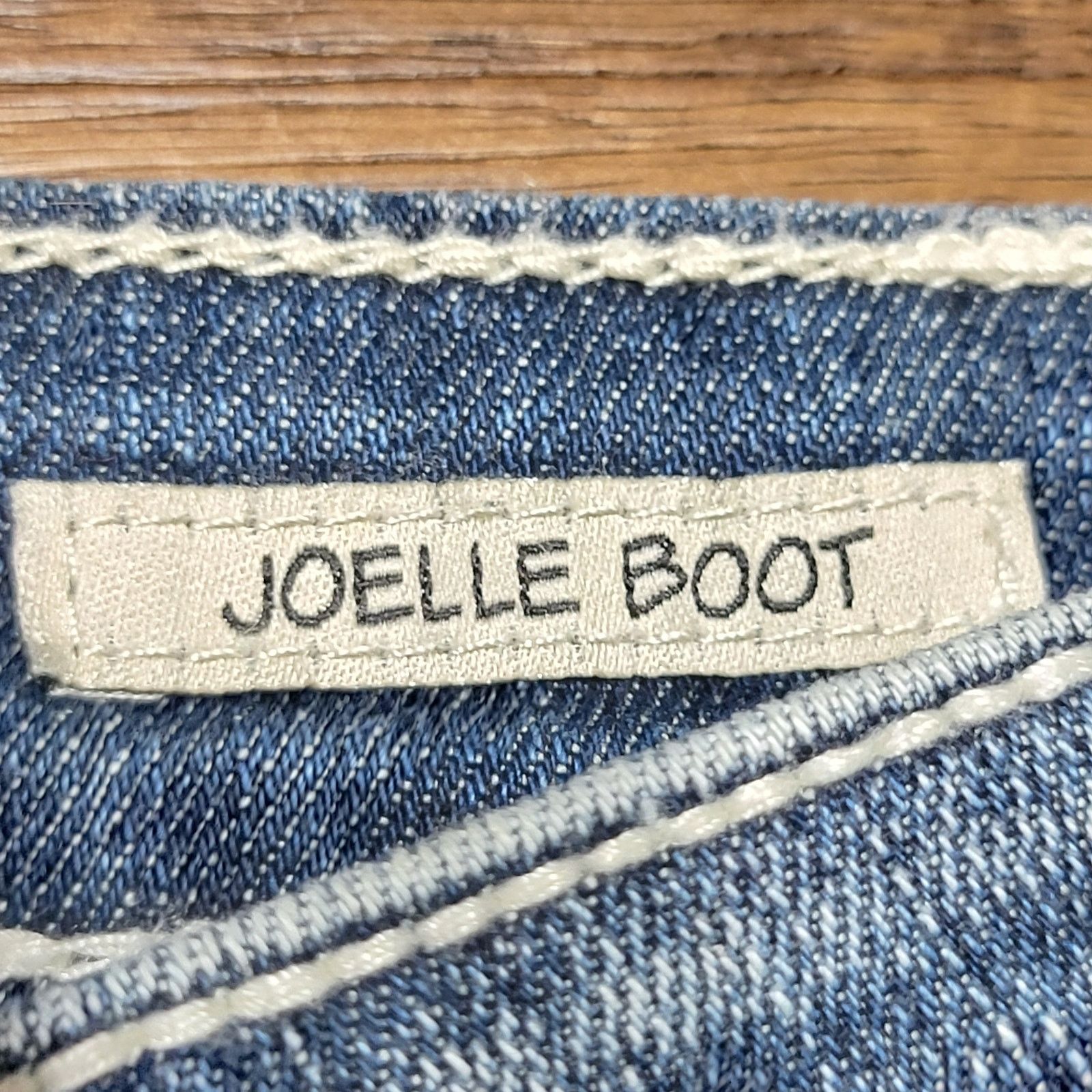 Anoname Joelle Boot-Cut Denim Jeans w/ Bling - Size 29 NWT