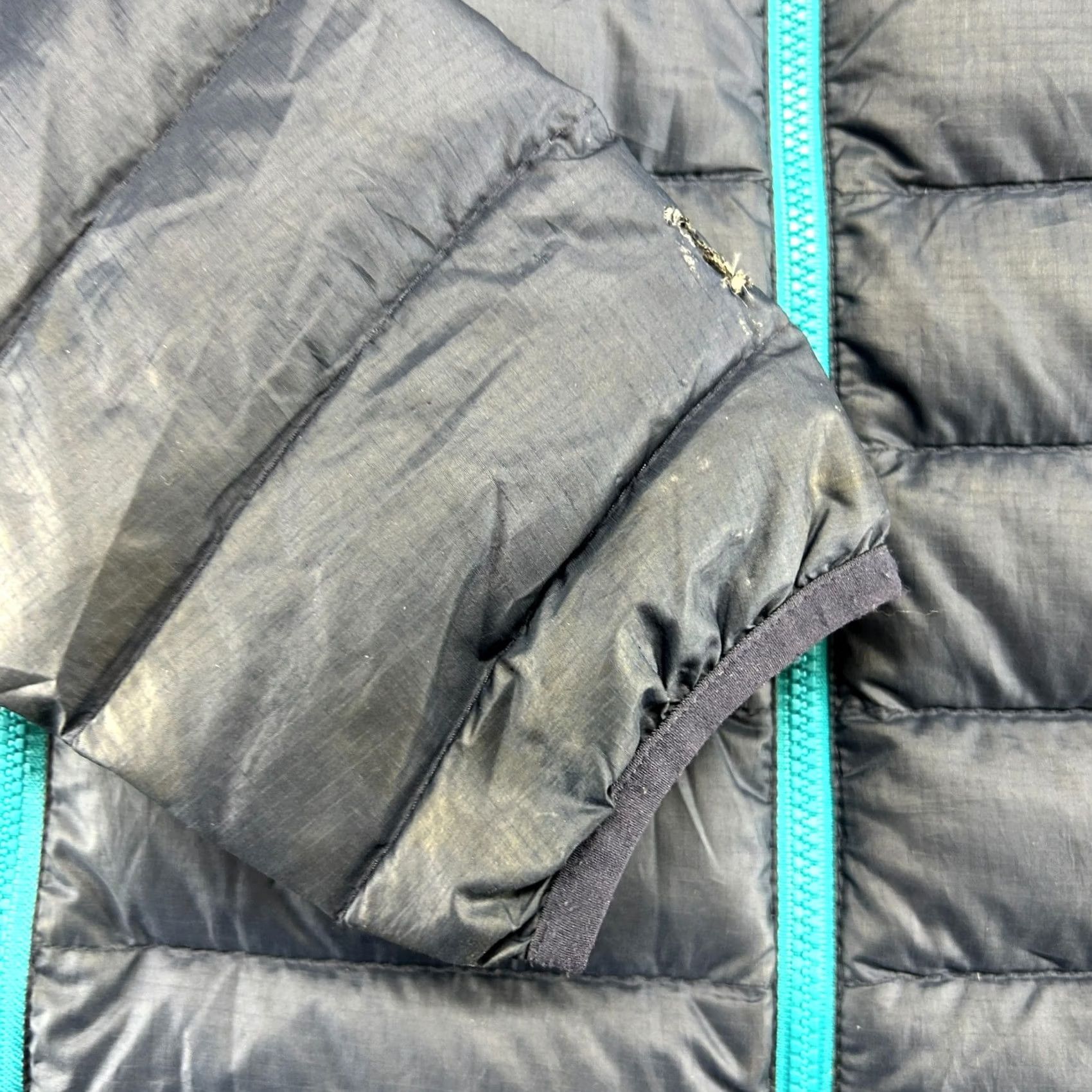 Patagonia Patagonia Womens M Blue Puffer Jacket Goose Down Insulated Logo Full Zip Pocket Size M / US 6-8 / IT 42-44 - 5 Thumbnail