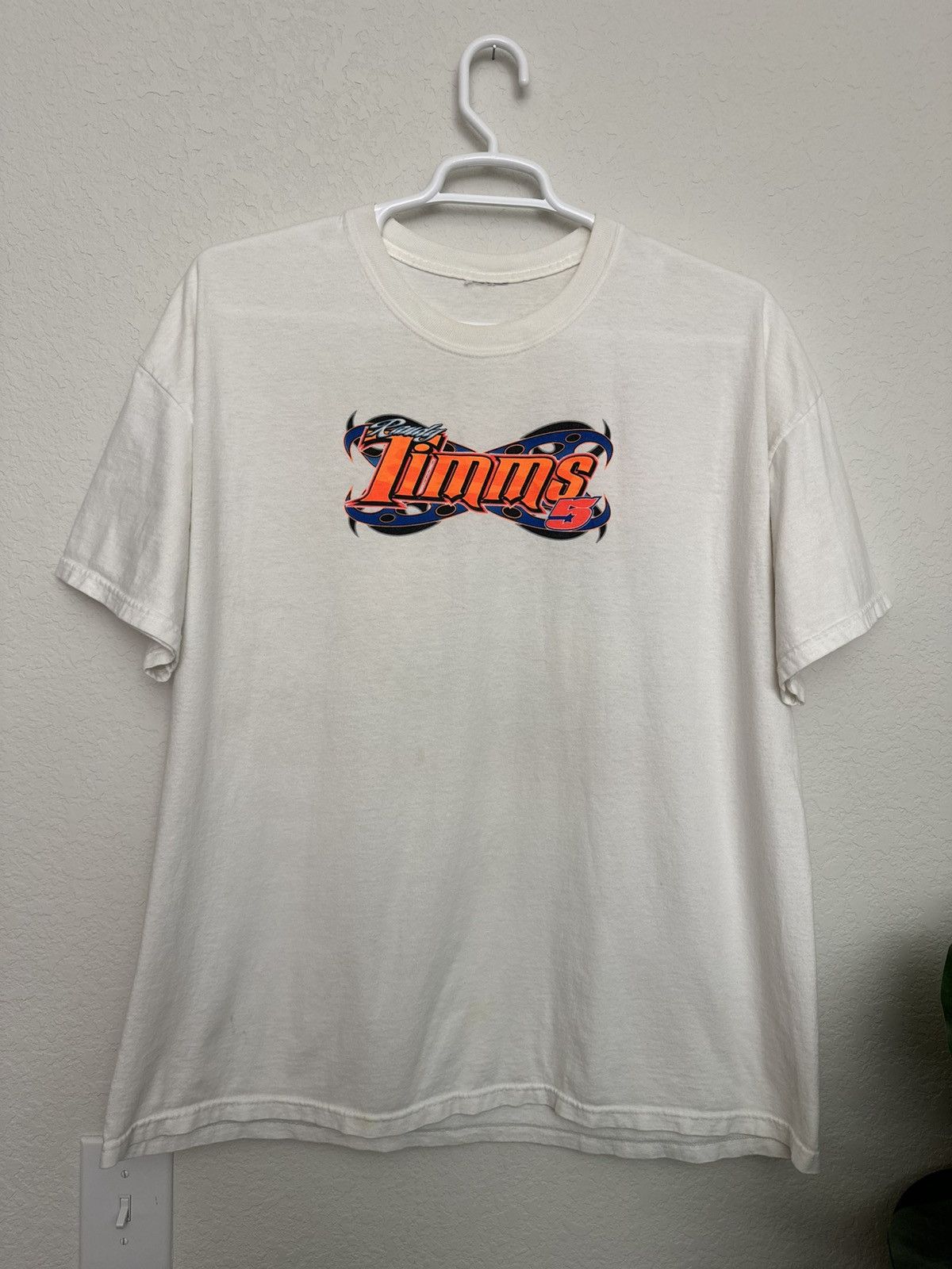 Chase Authentics × NASCAR Vintage 2005 Randy Timms Dirt Track Racing Graphic Tee Size US XL / EU 56 / 4 - 6 Thumbnail