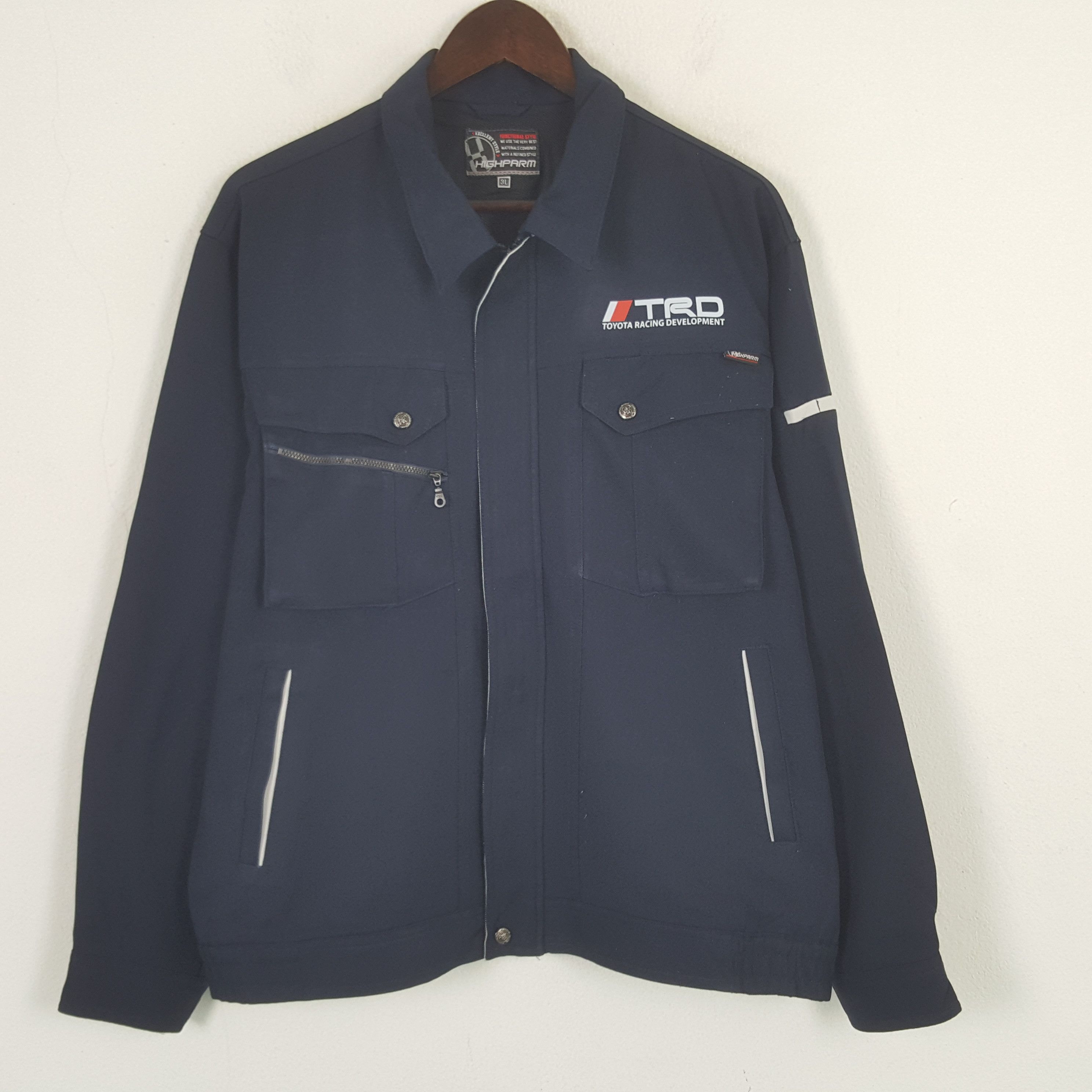 Japanese Brand × Vintage Vintage Toyota Racing Development TRD Custom Japan Jacket Size US L / EU 52-54 / 3 - 3 Thumbnail