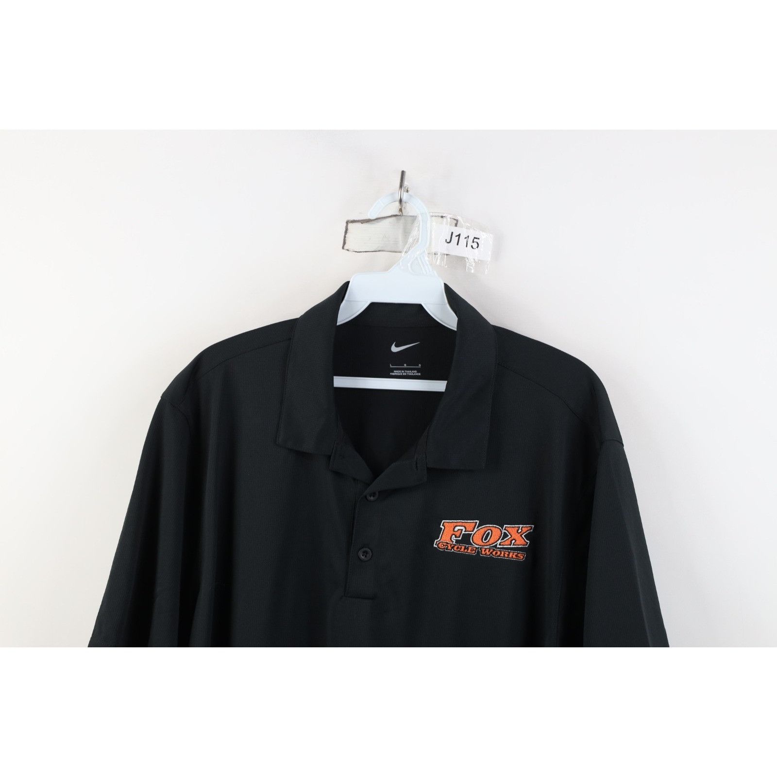 Nike New Nike Fox Cycle Works Motorcycle Knit Golf Polo Size US L / EU 52-54 / 3 - 2 Thumbnail