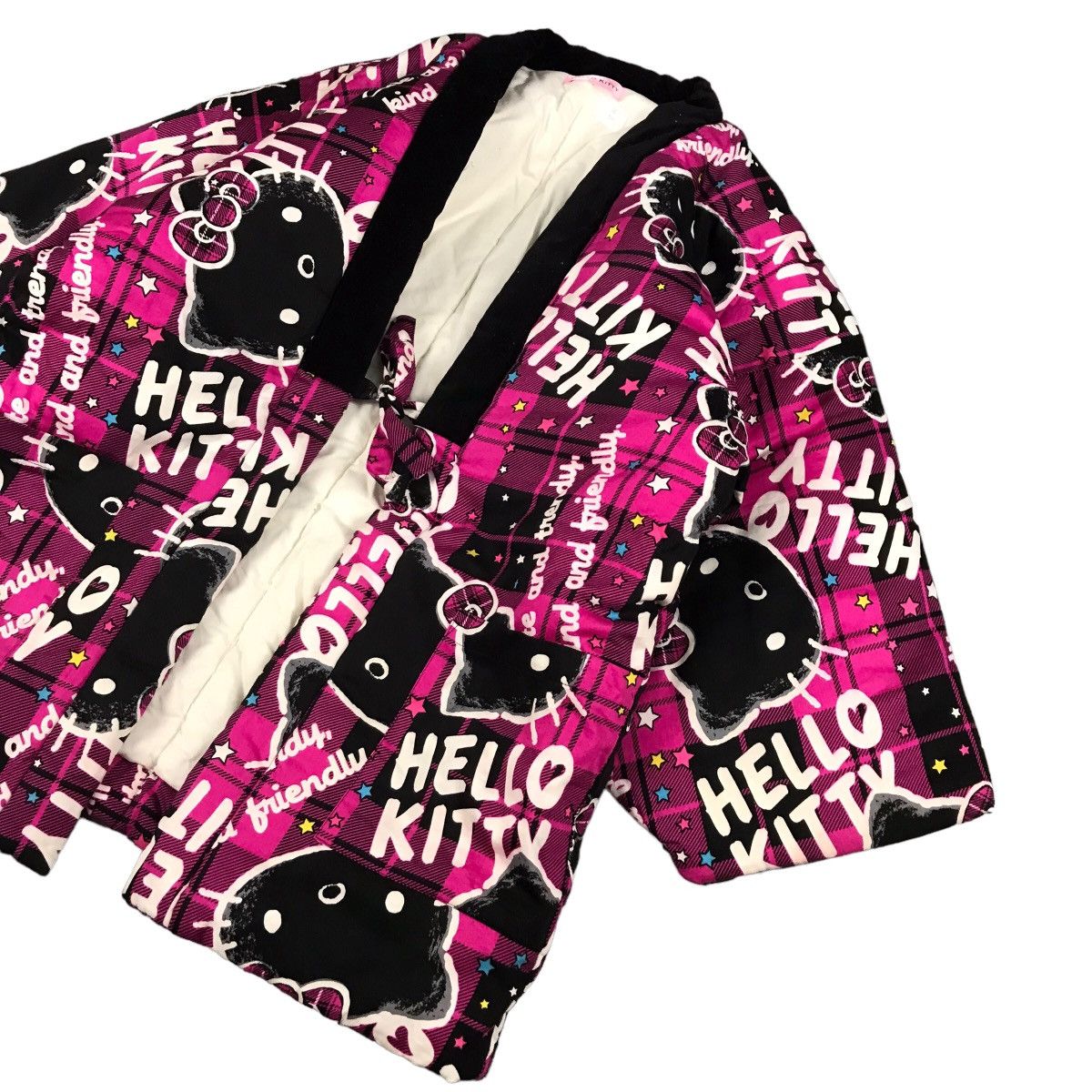 image of Cartoon Network Hello Kitty Kimono Tradition Japanese Jacket in Pink, Men's (Size Large)