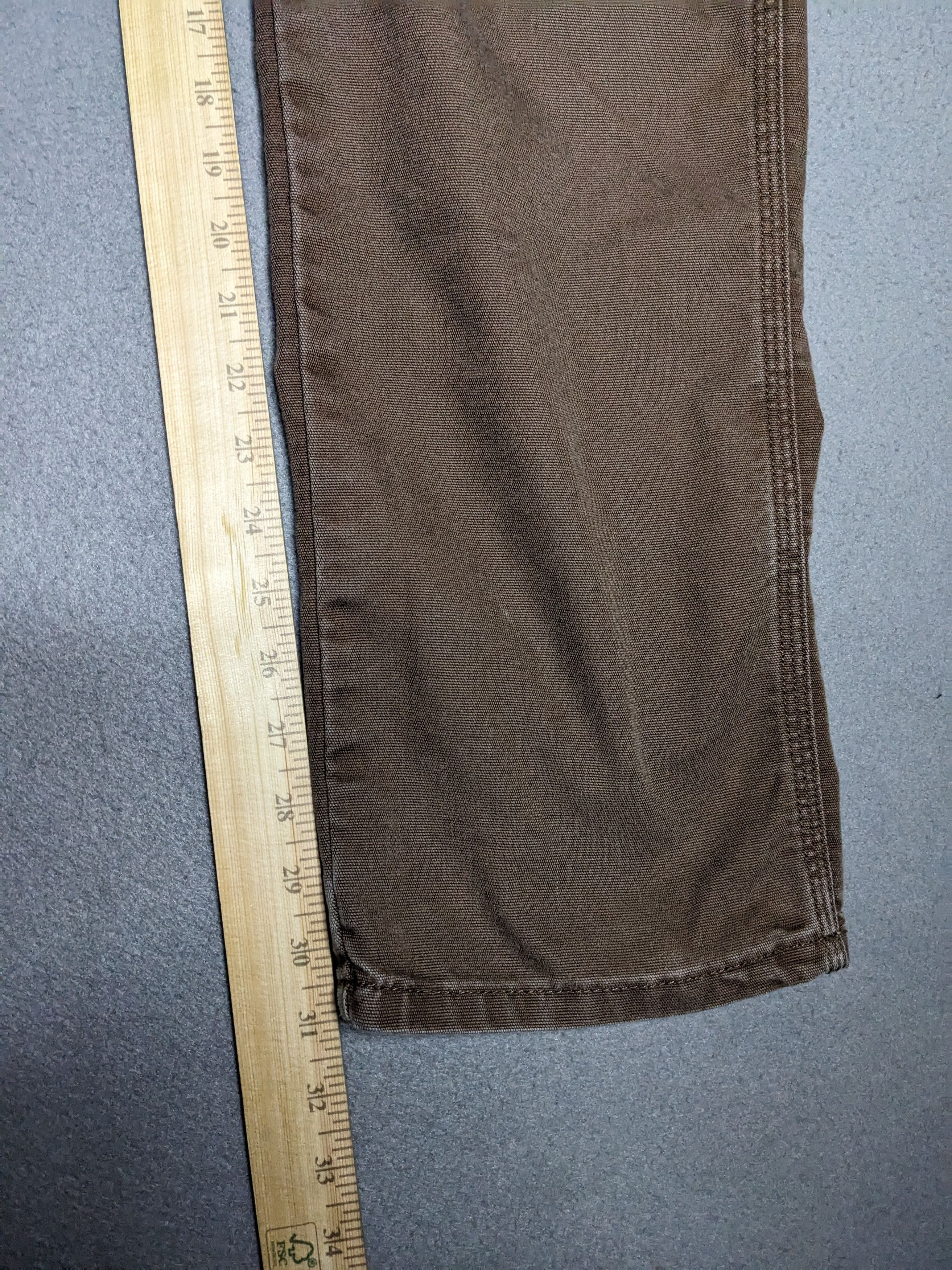 Dickies Dickies Carpenter Pants 32x31 Canvas Brown Distressed Faded Size US 32 / EU 48 - 13 Thumbnail