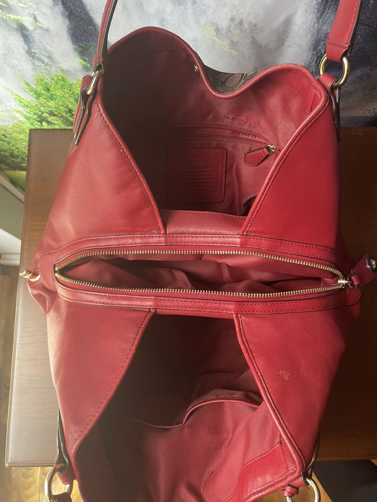 Coach COACH red handbag Size ONE SIZE - 5 Thumbnail