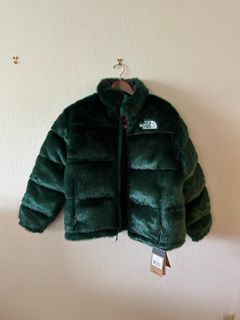 Supreme North Face Faux Fur Nuptse Jacket | Grailed