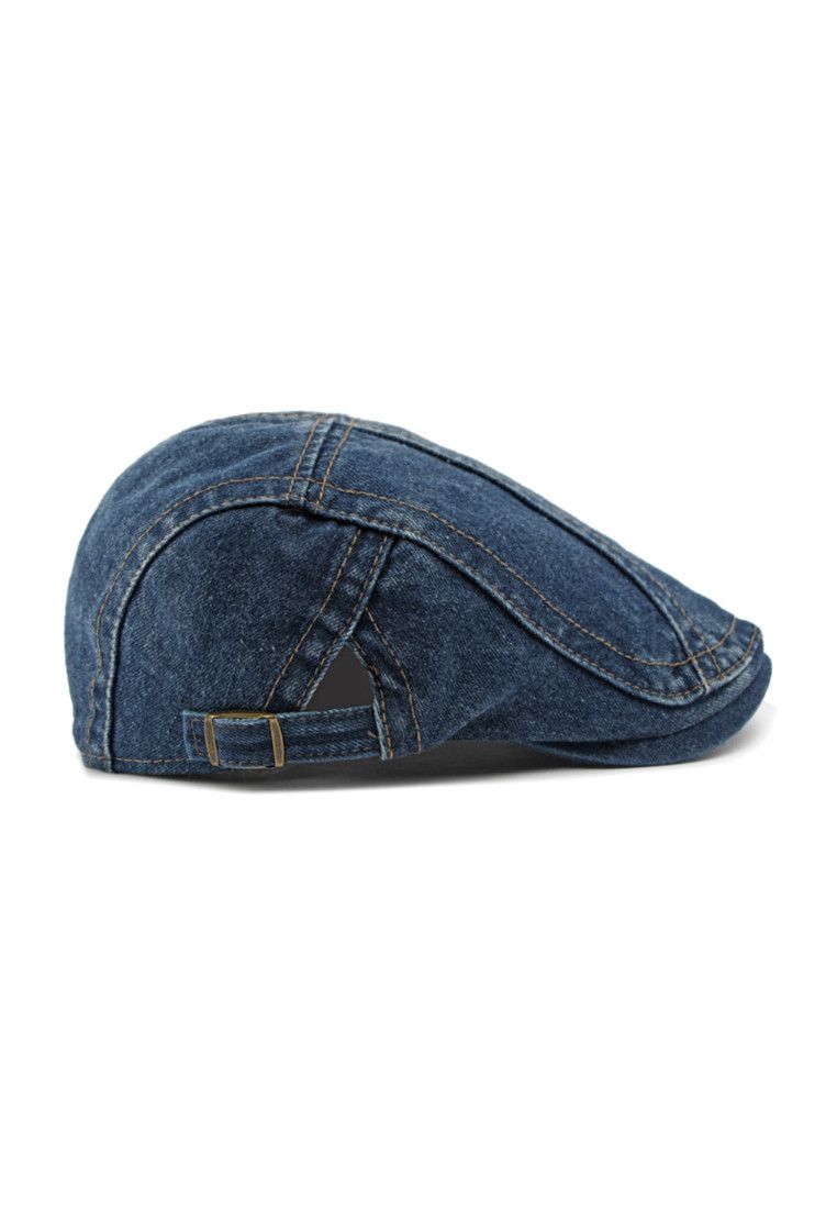 Other Blue Denim Beret Hat Size ONE SIZE - 3 Thumbnail