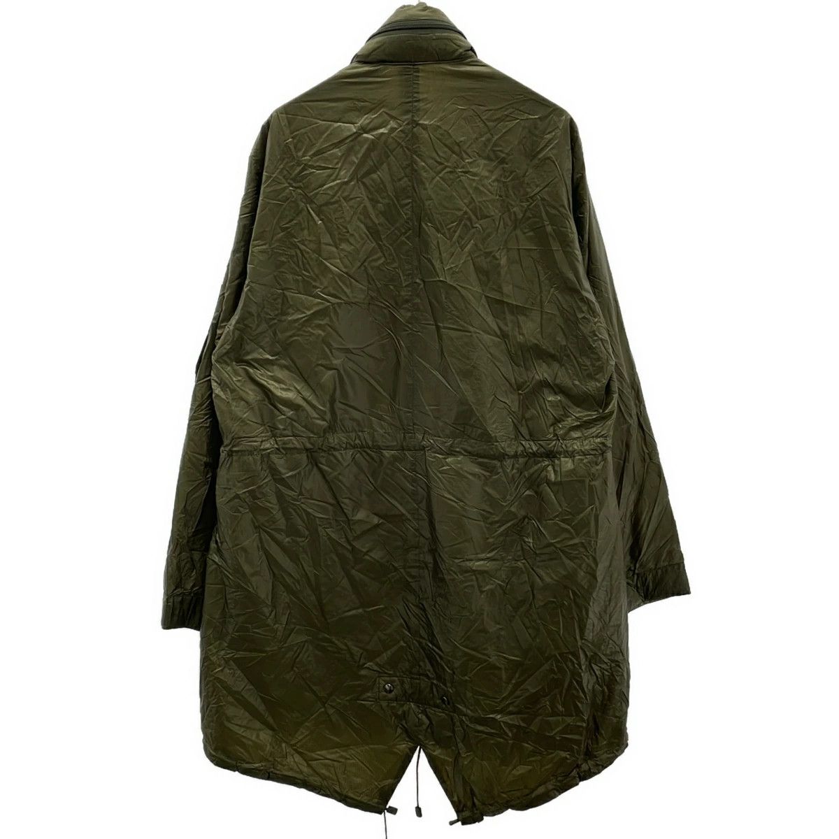Yohji Yamamoto Yohji Yamamoto POUR HOMME 13SS Nylon Hooded Coat Size US XL / EU 56 / 4 - 2 Thumbnail
